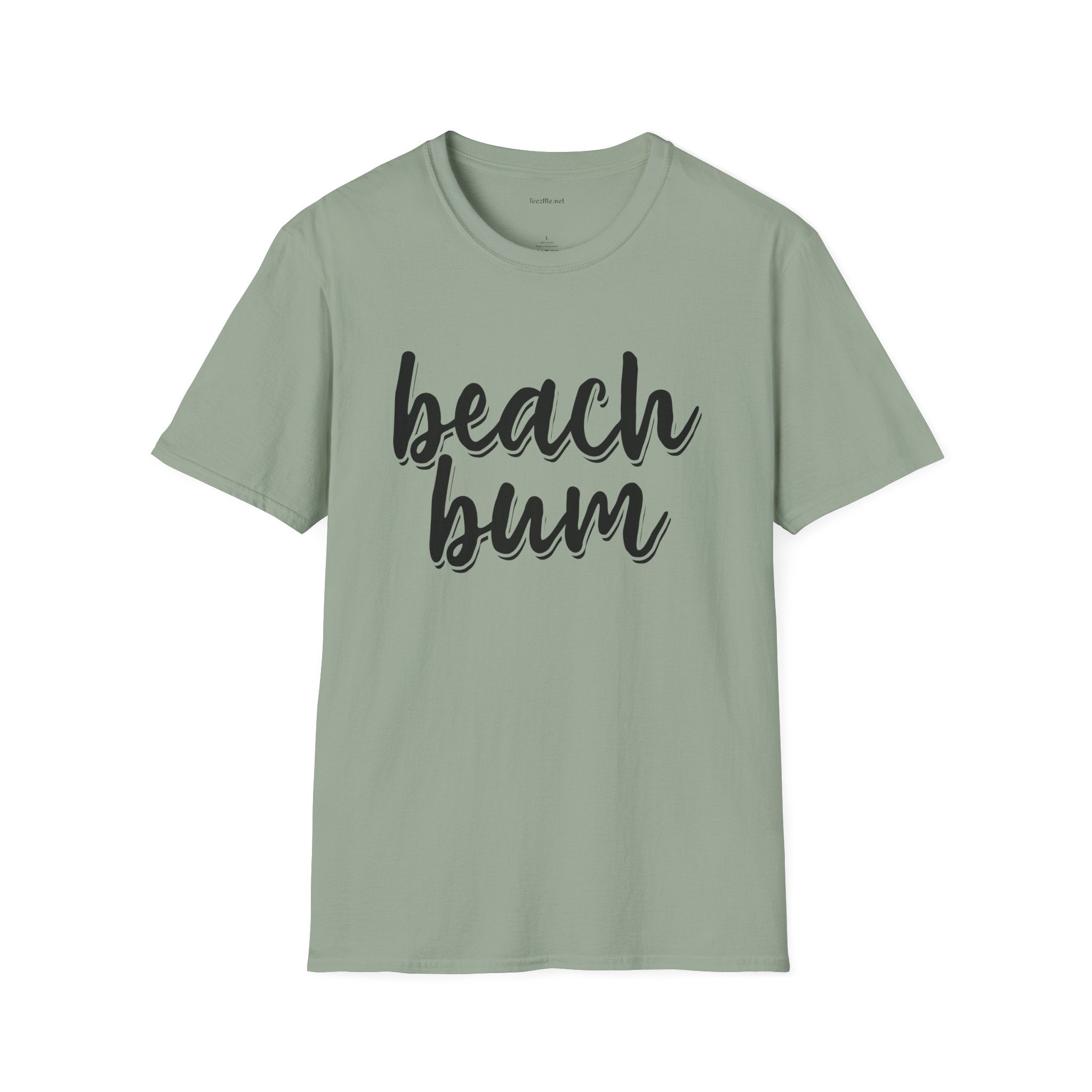 Beach Bum - Unisex Softstyle T-Shirt 100% Cotton Graphic (1)