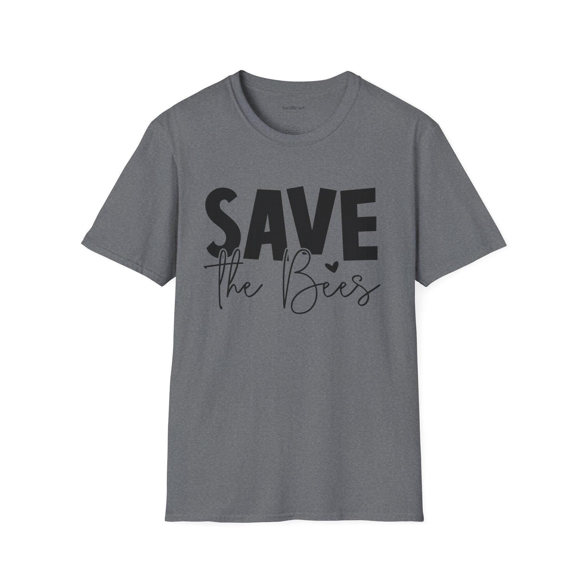 Save The Bees 03 Unisex Soft Style T-Shirt 100% Cotton Graphic