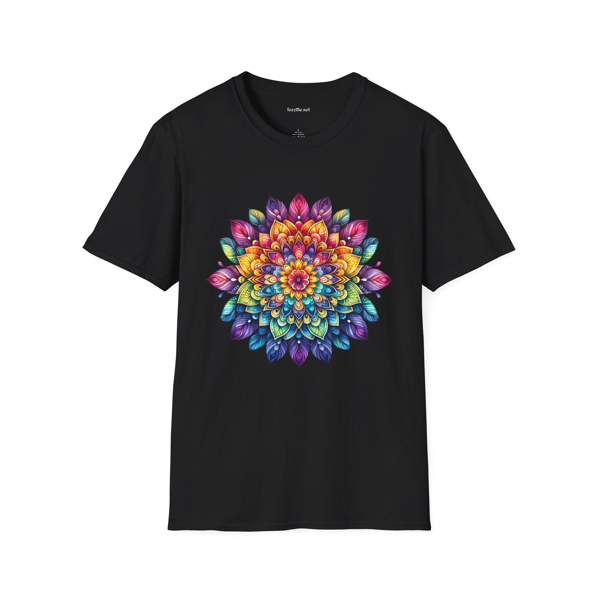 Mandala - Unisex Softstyle T-Shirt 100% Cotton Graphic