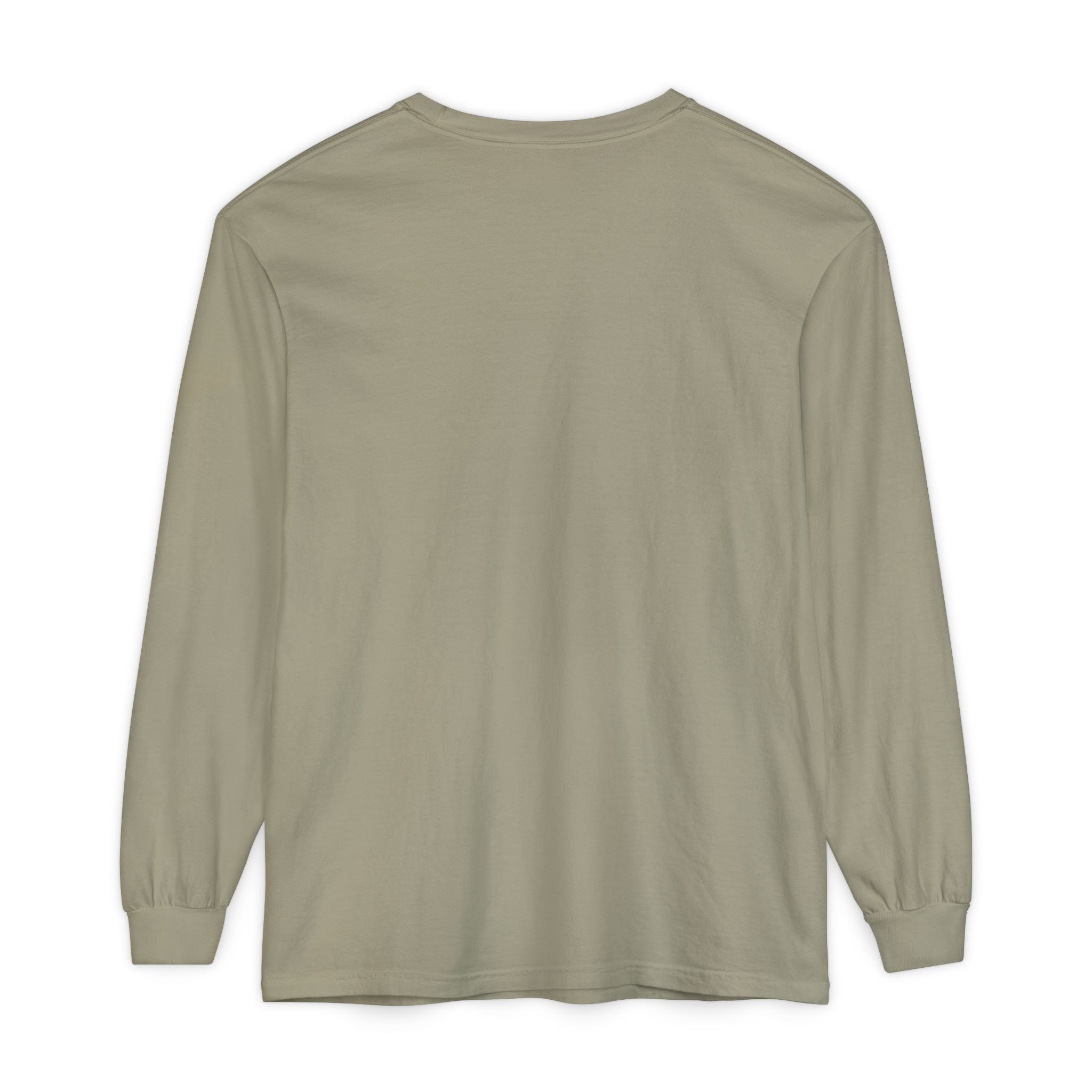 Resting Beach Face - Unisex Garment-dyed Long Sleeve T-Shirt