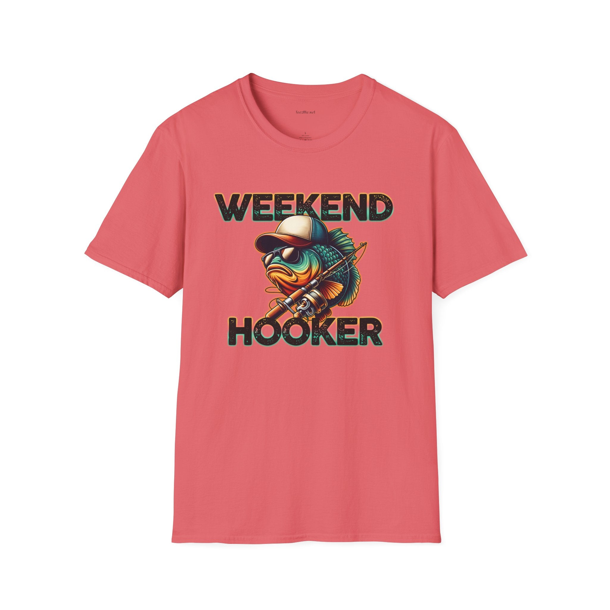 Weekend Hooker  - Unisex Softstyle T-Shirt 100% Cotton Graphic
