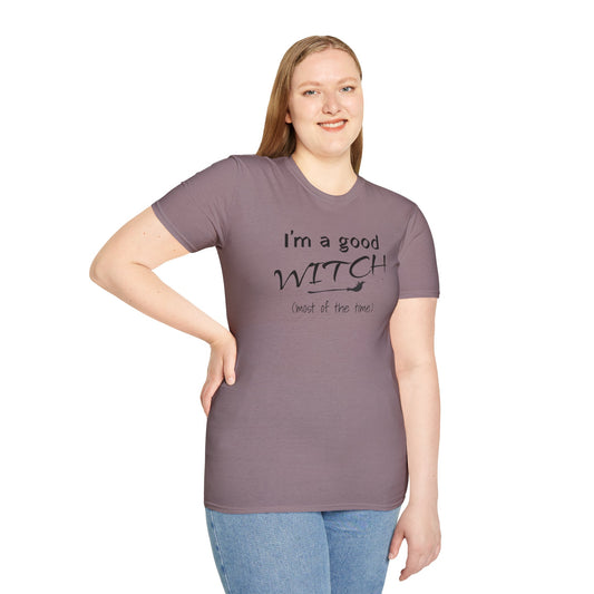 I'm a good Witch - Unisex Softstyle T-Shirt 100% Cotton Graphic