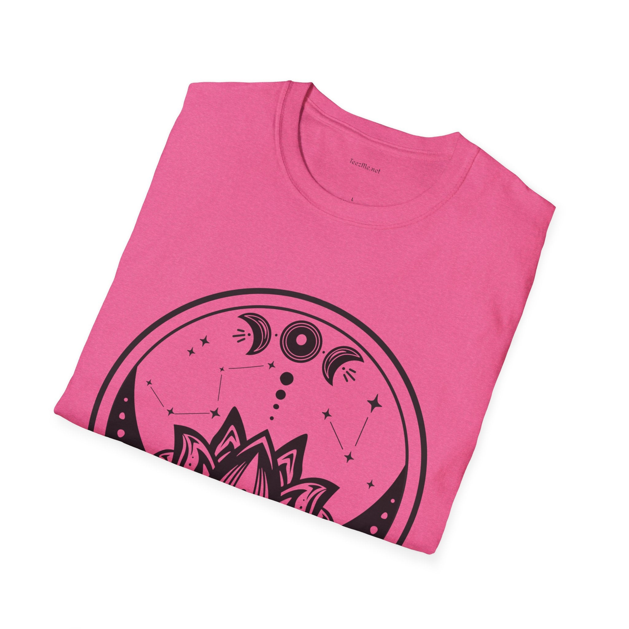 Moon Phase - Unisex Softstyle T-Shirt 100% Cotton Graphic