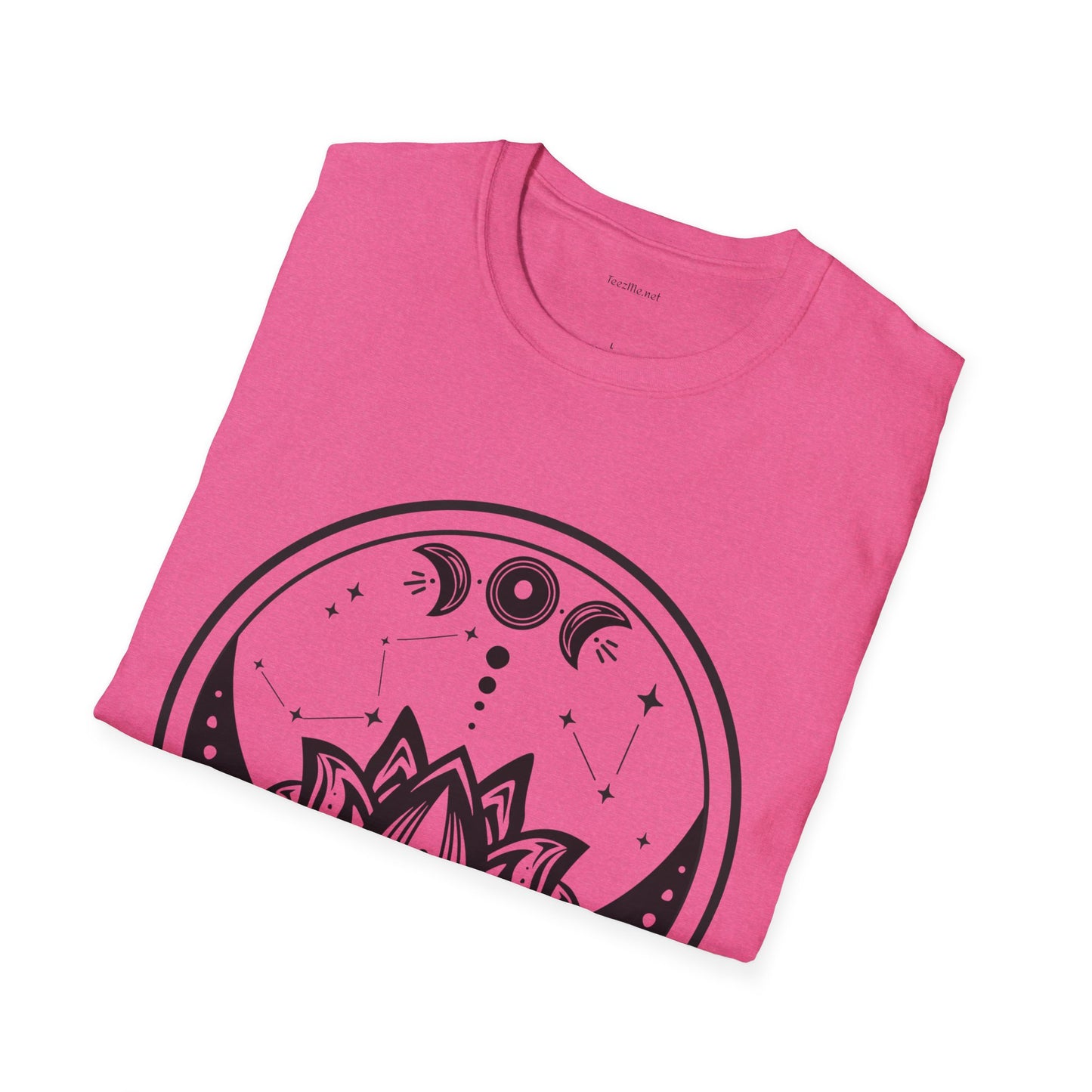 Moon Phase - Unisex Softstyle T-Shirt 100% Cotton Graphic