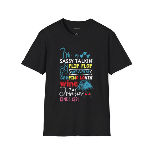 I'm a Sassy Talkin' Unisex Softstyle T-Shirt 100% Cotton Graphic
