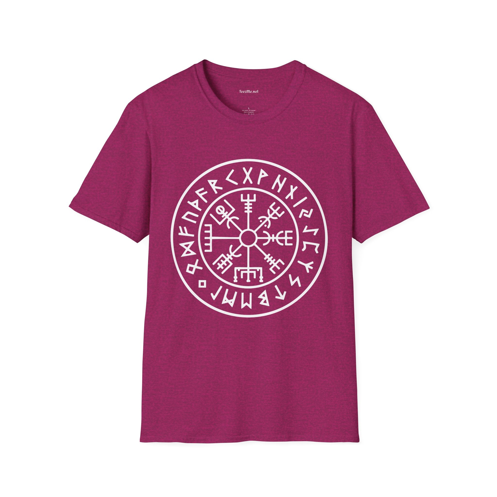 Viking Compass 01  Unisex Softstyle T-Shirt 100% Cotton