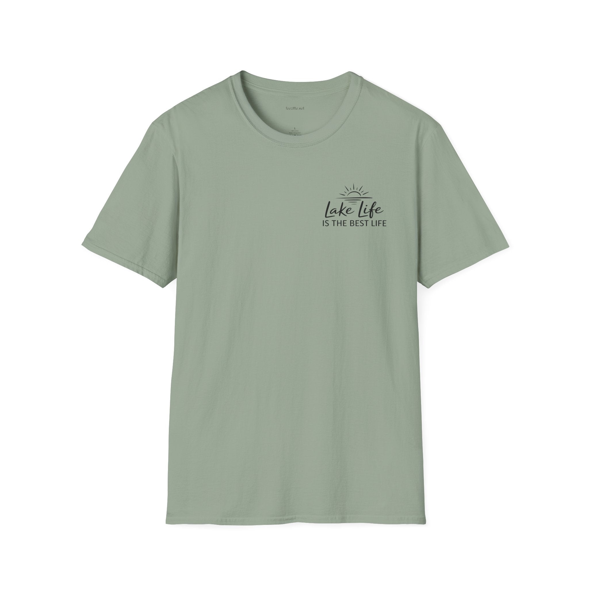 Lake Life Best Life  - Unisex Softstyle T-Shirt 100% Cotton Graphic