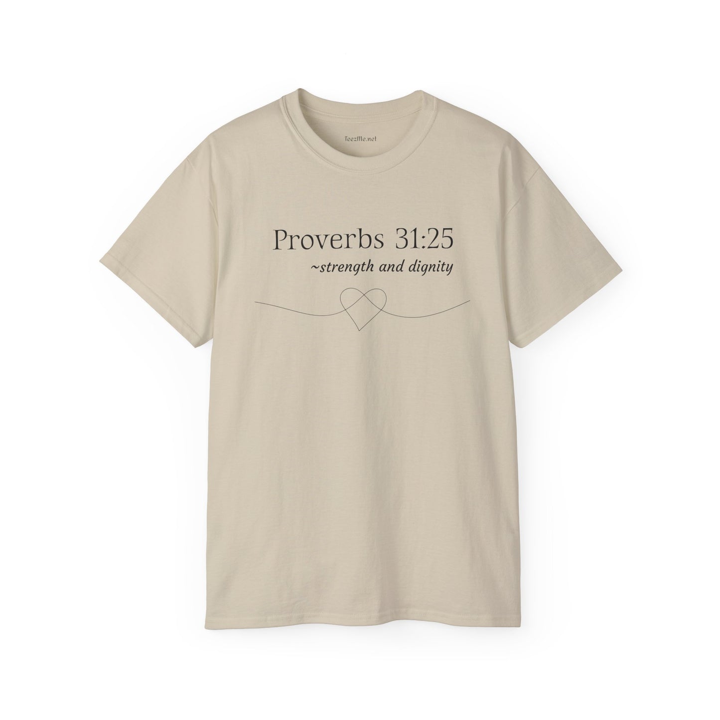 Proverbs 31:25 - Unisex Ultra Cotton Tee