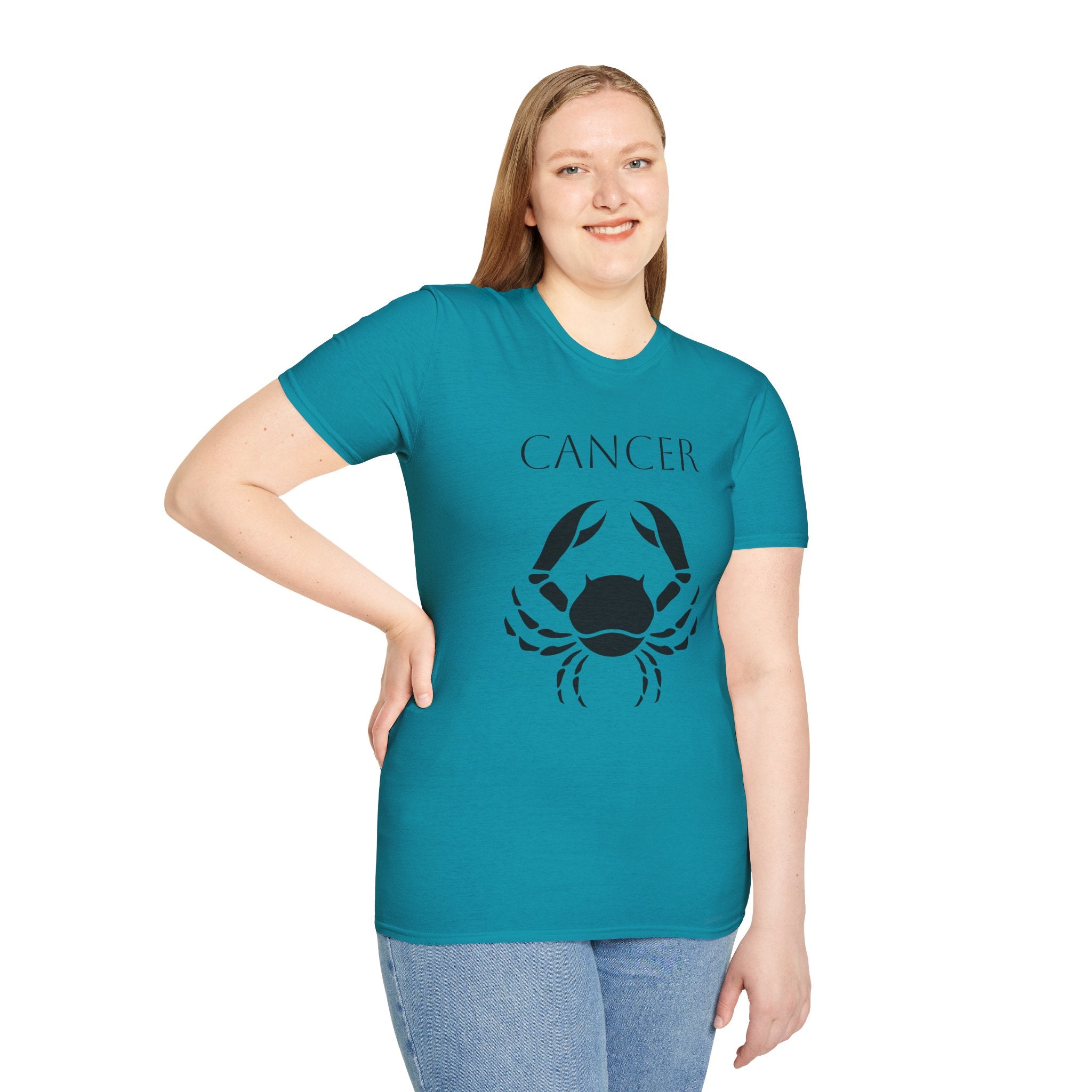 CANCER - Unisex Softstyle T-Shirt 100% Cotton Graphic