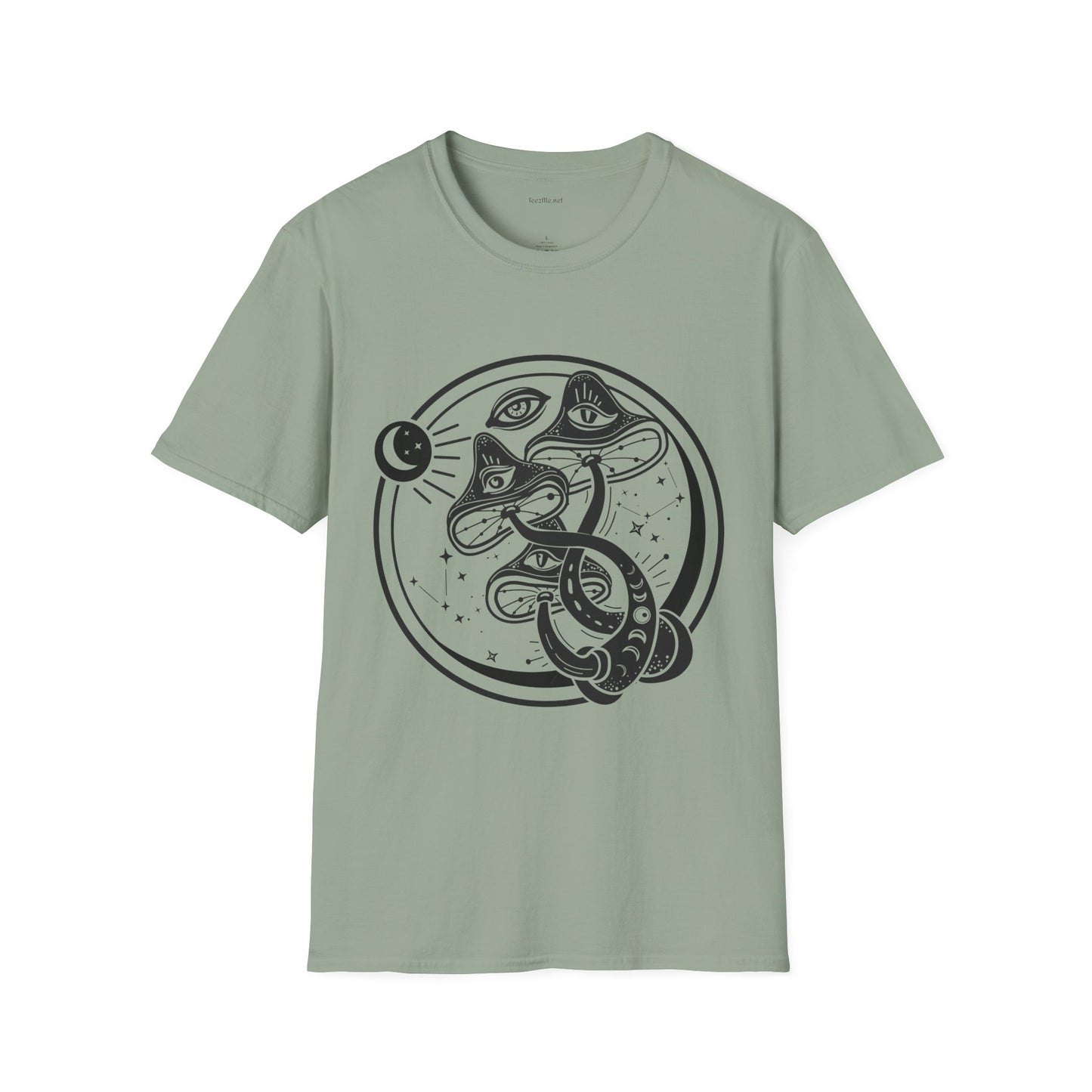 Mushrooms - Unisex Softstyle T-Shirt 100% Cotton Graphic
