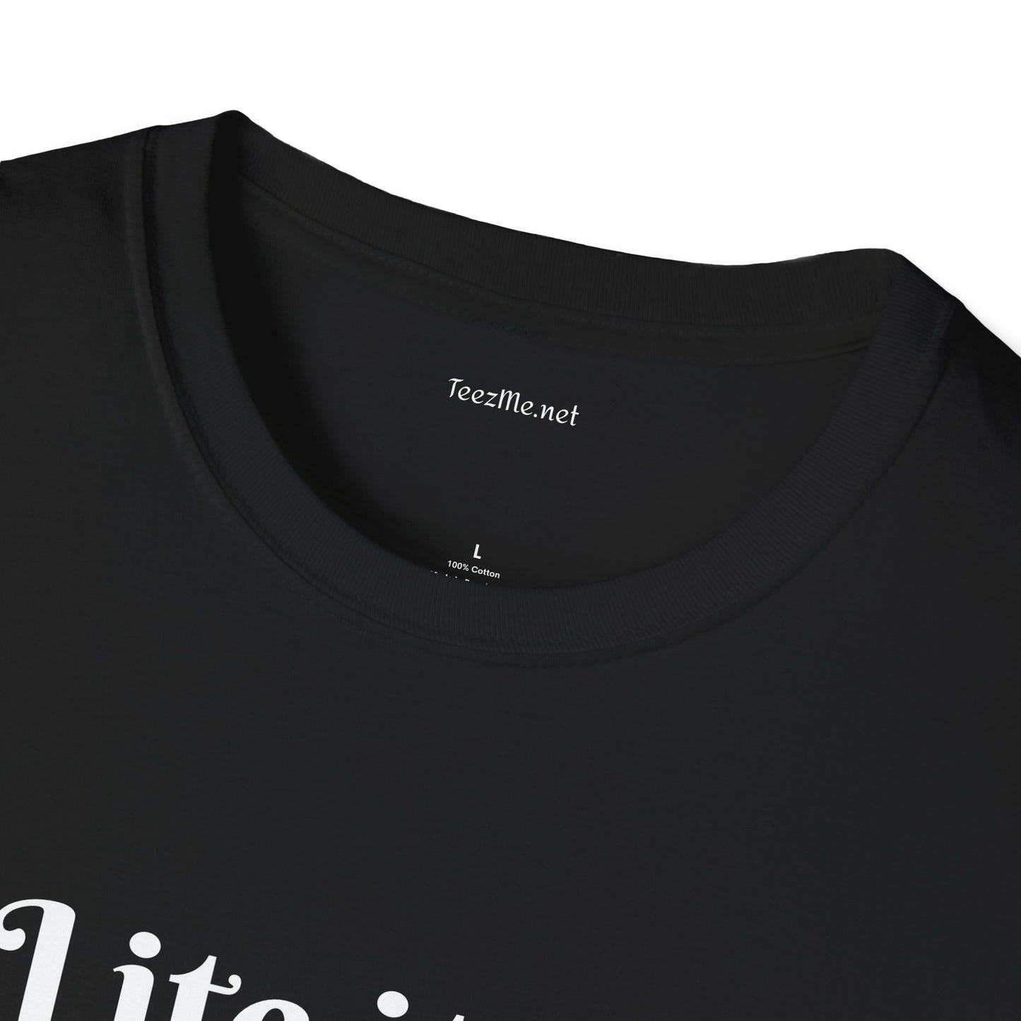 Lite it up - Unisex Softstyle T-Shirt 100% Cotton Graphic