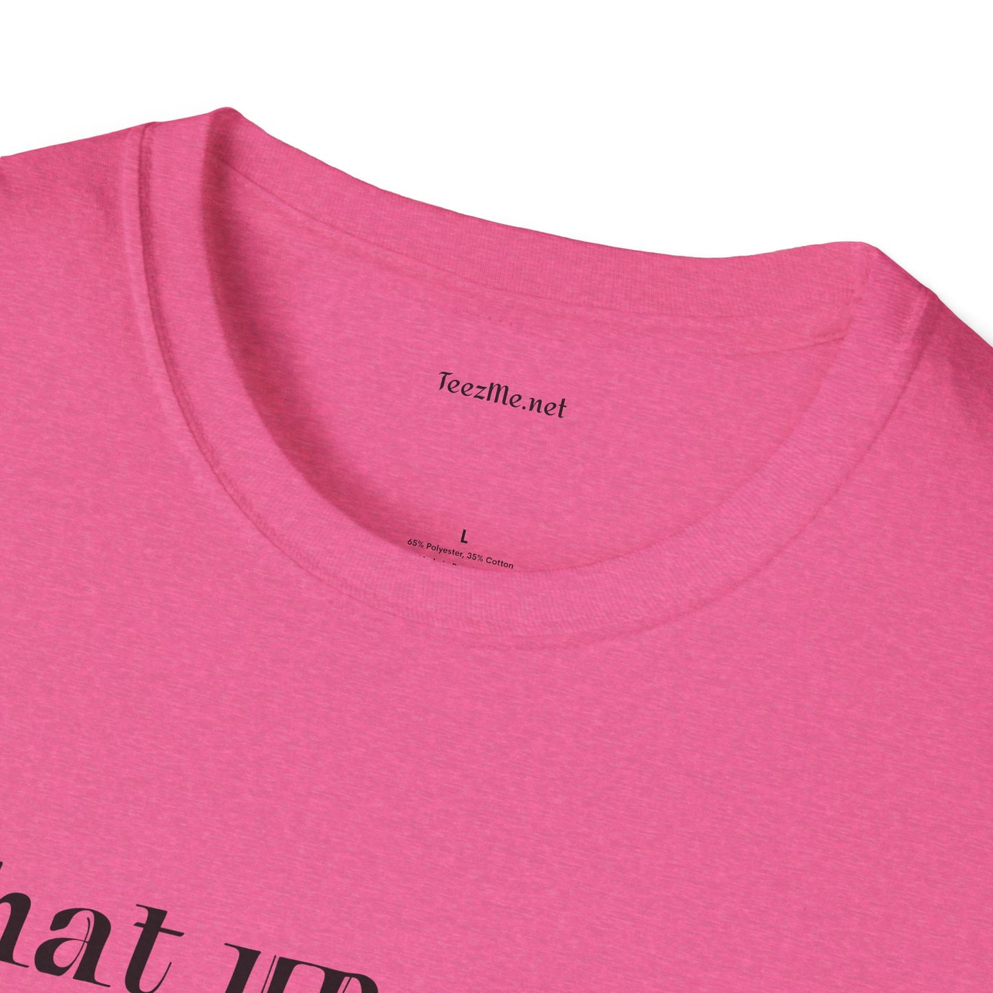 What up, ghouls - Unisex Softstyle T-Shirt 100% Cotton Graphic