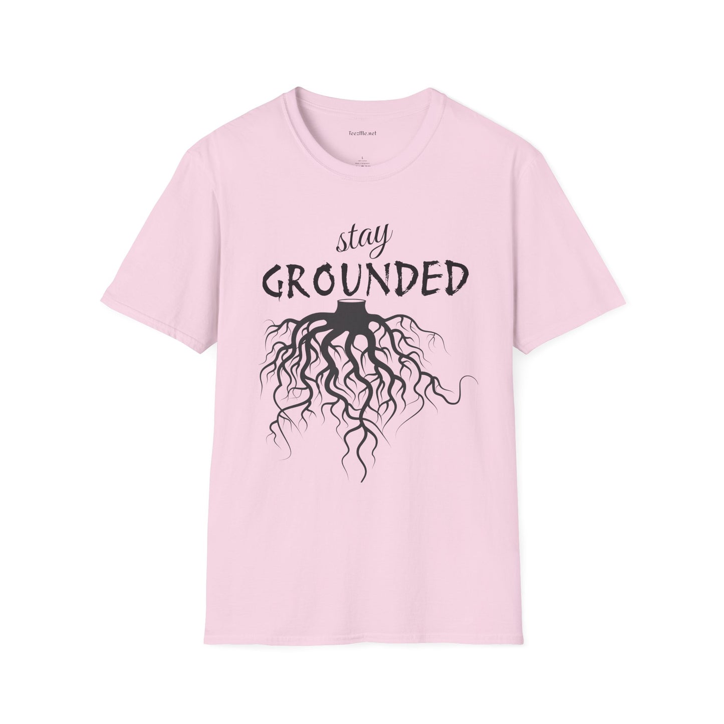Stay Grounded Unisex Softstyle T-Shirt 100% Cotton