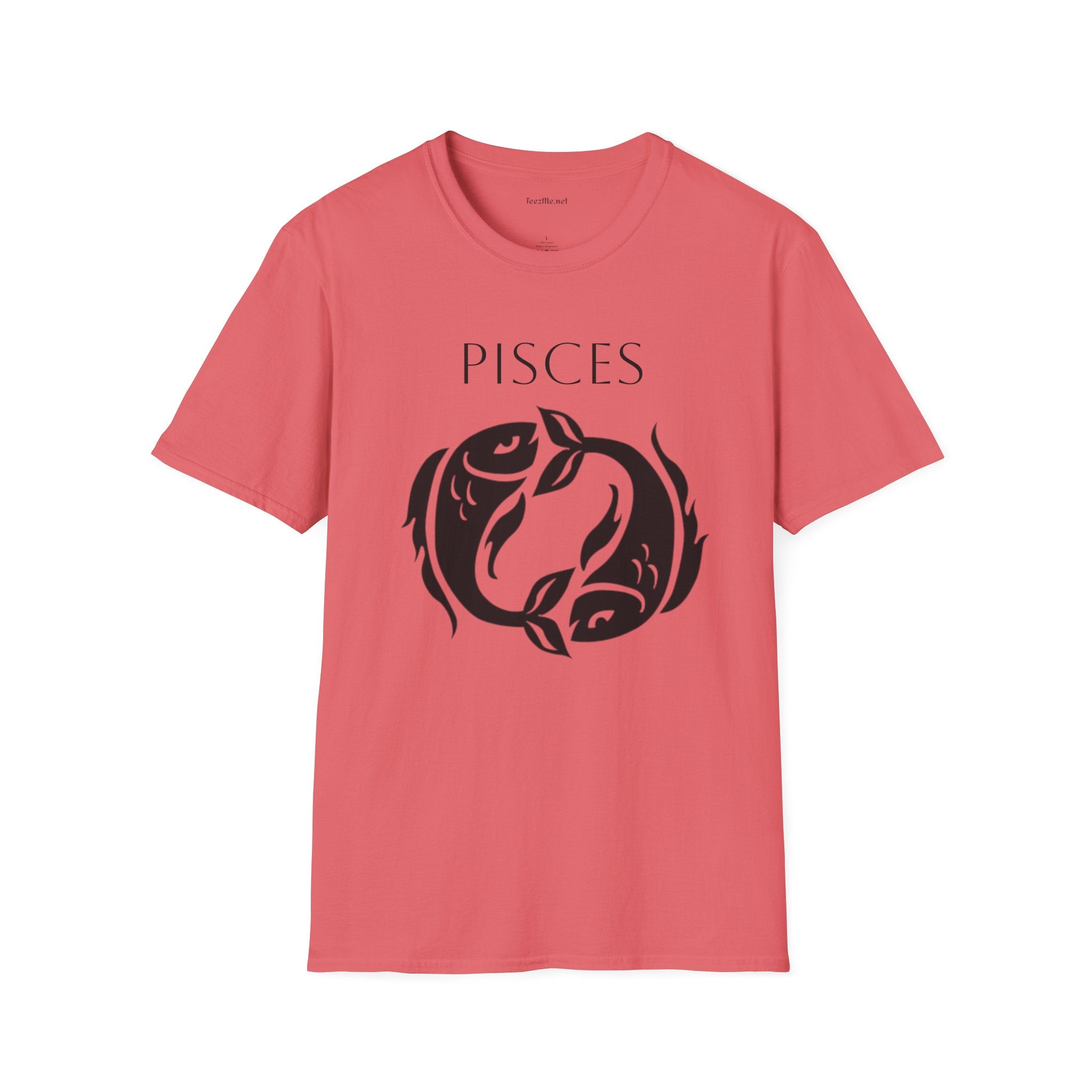 PISCES - Unisex Softstyle T-Shirt 100% Cotton Graphic