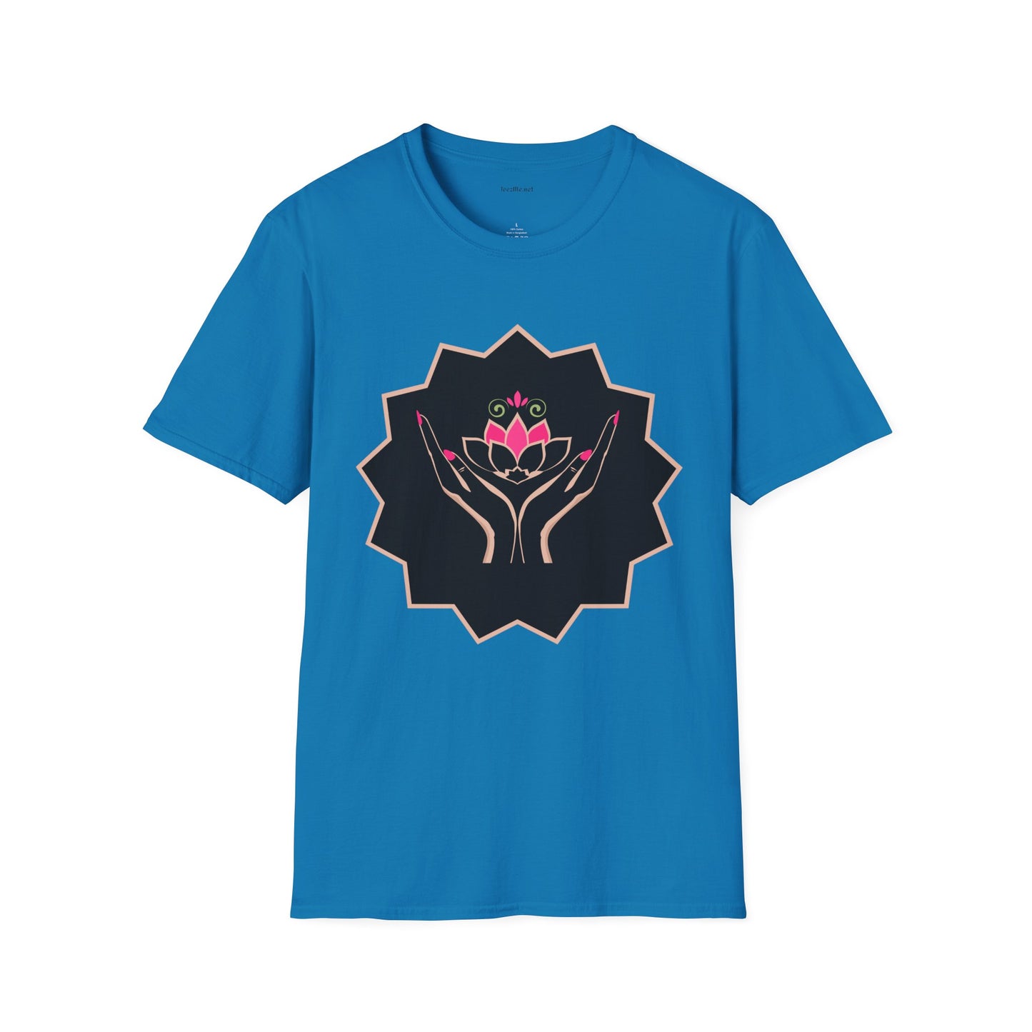 Pink Lotus - Unisex Softstyle T-Shirt 100% Cotton Graphic
