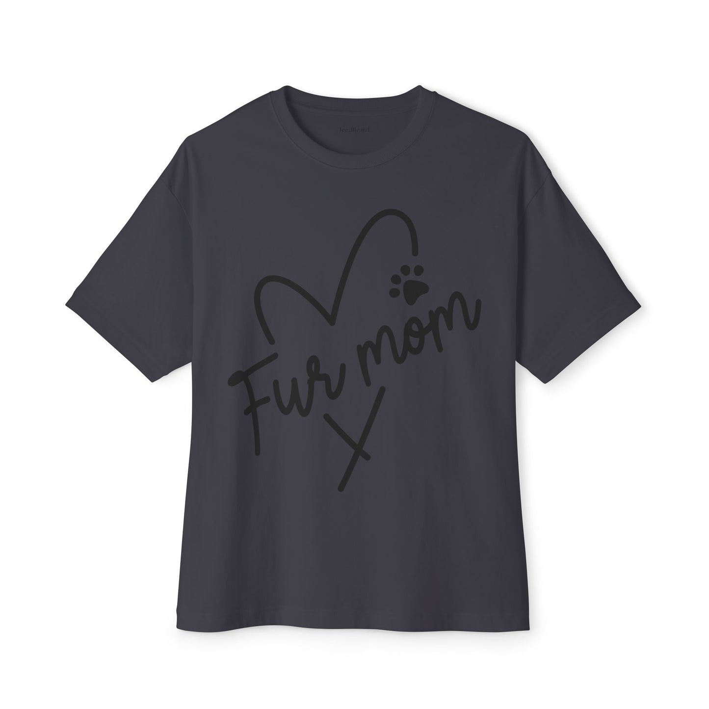 Fur Mom 02 Unisex Oversized Boxy Tee