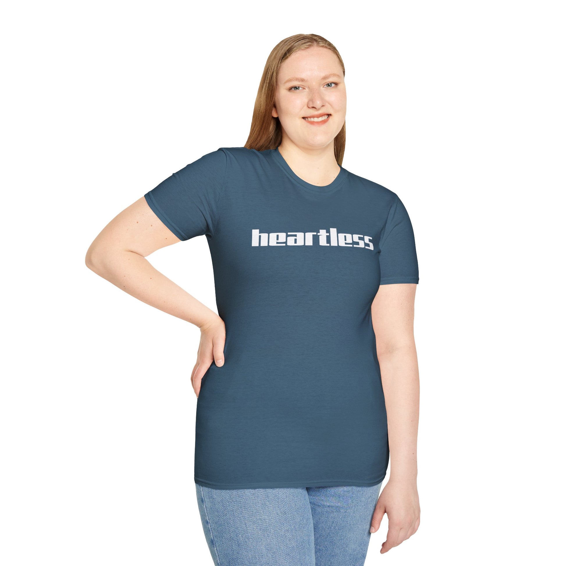 Heartless - Unisex Softstyle T-Shirt 100% Cotton Graphic