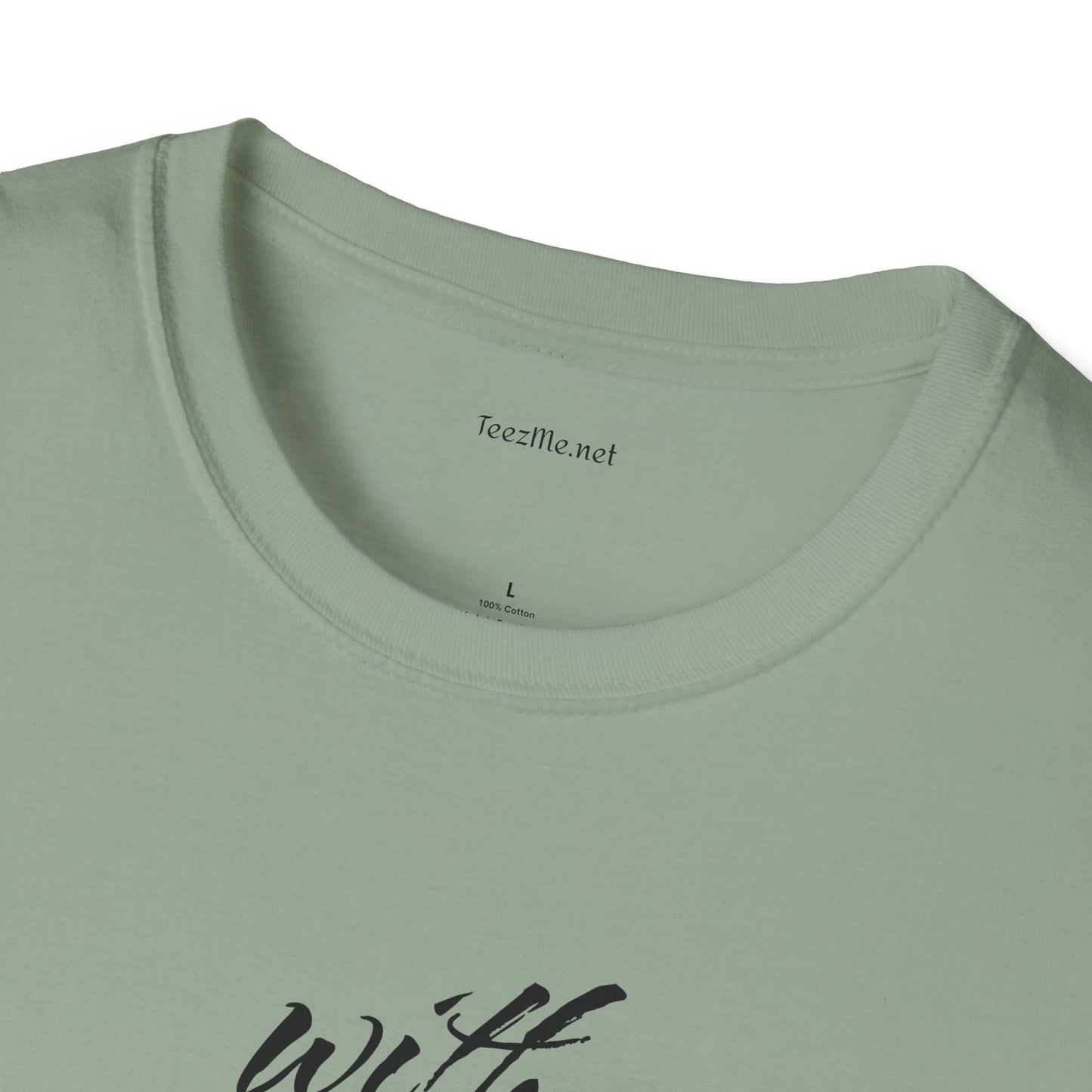 With or without you - Unisex Softstyle T-Shirt 100% Cotton Graphic