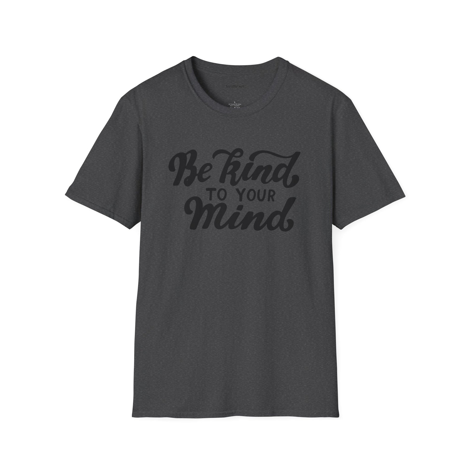 Be kind to your Mind Unisex Softstyle T-Shirt 100% Cotton Graphic