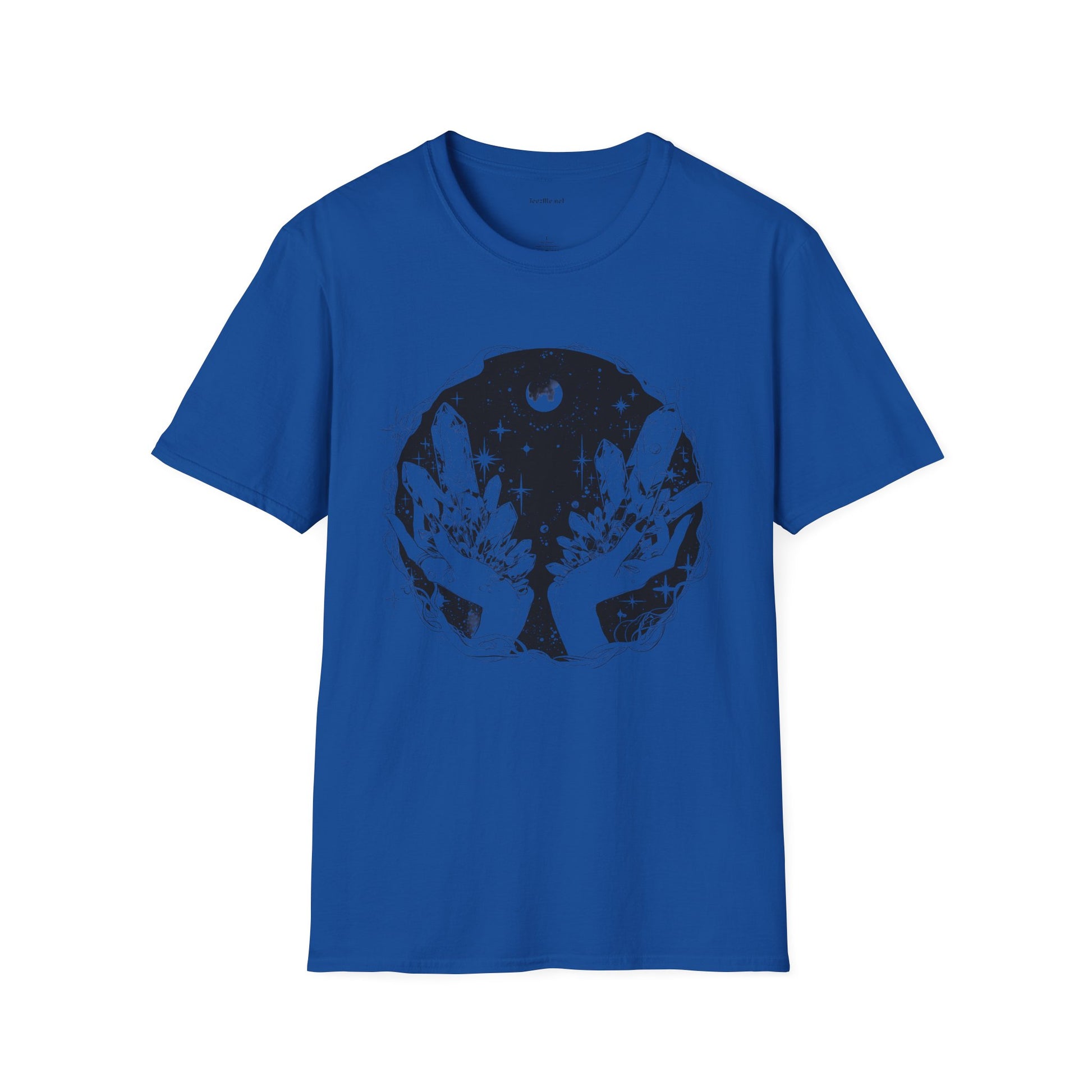 Crystal Moon Magic  - Unisex Softstyle T-Shirt 100% Cotton Graphic