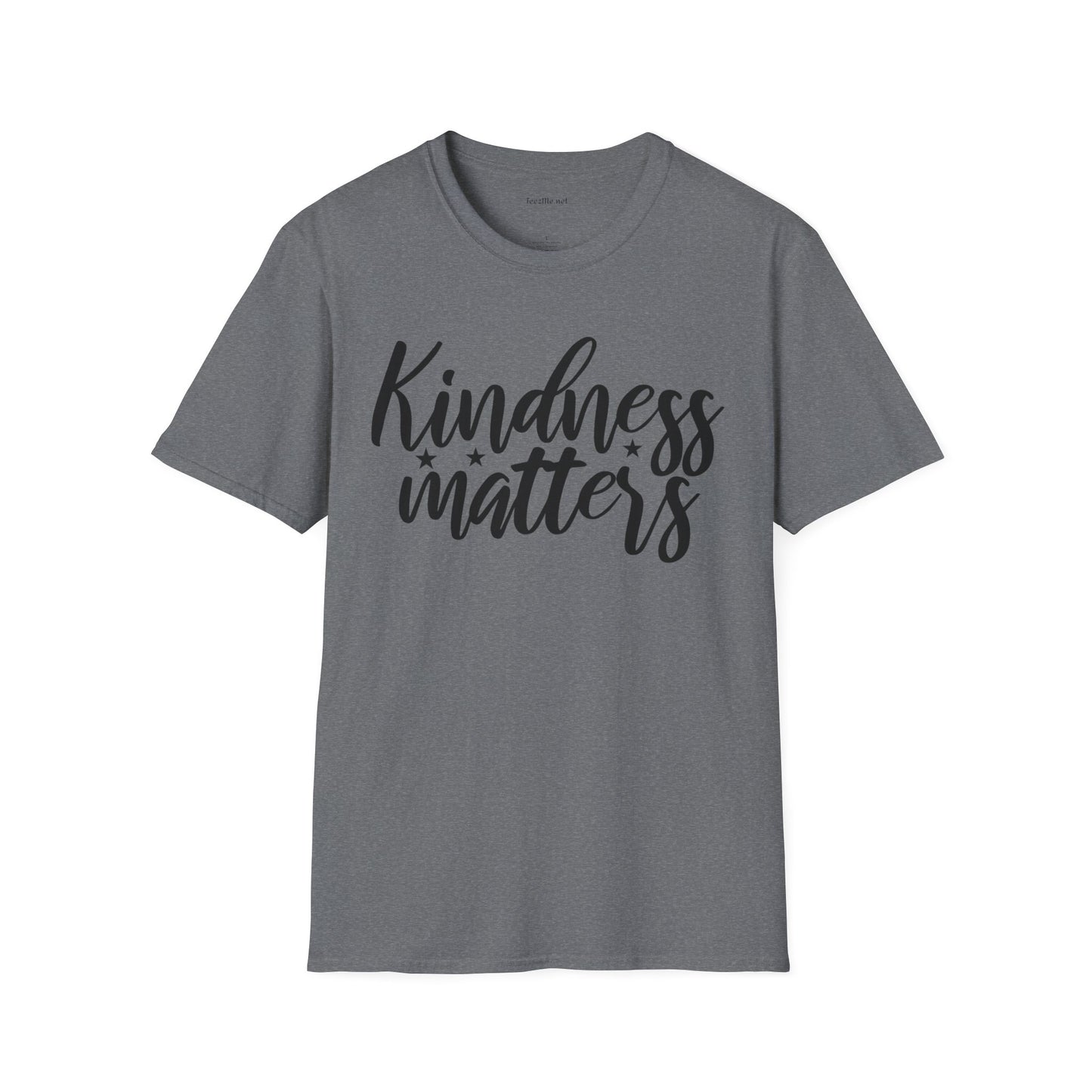 Kindness Matters Unisex Soft Style T-Shirt 100% Cotton Graphic