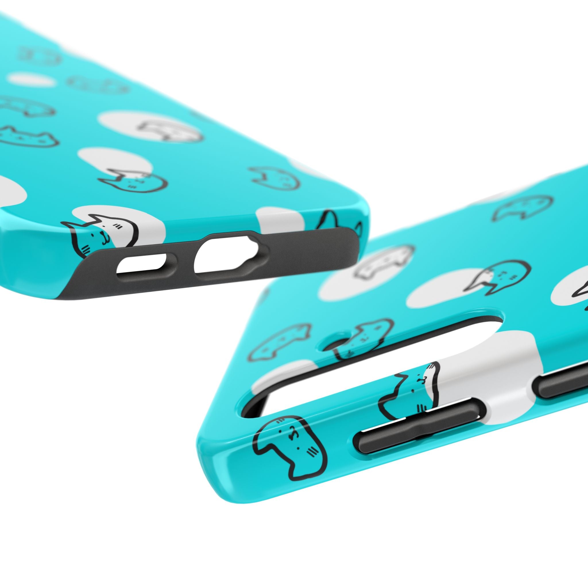 Cute Cat Pattern Cell Phone Case Tough Phone Cases