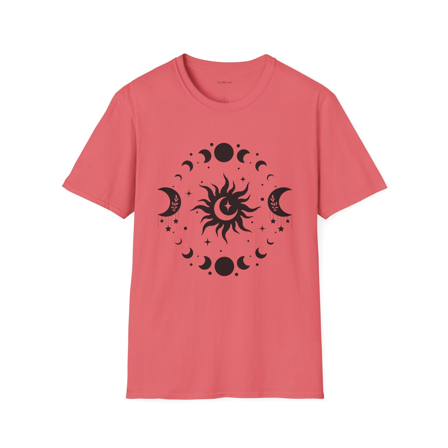 Sun and Moon  - Unisex Softstyle T-Shirt 100% Cotton Graphic