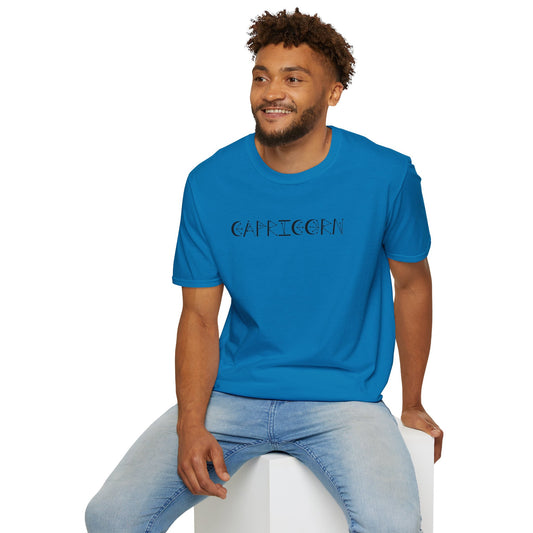 Capricorn Zodiac - Unisex Softstyle T-Shirt 100% Cotton Graphic