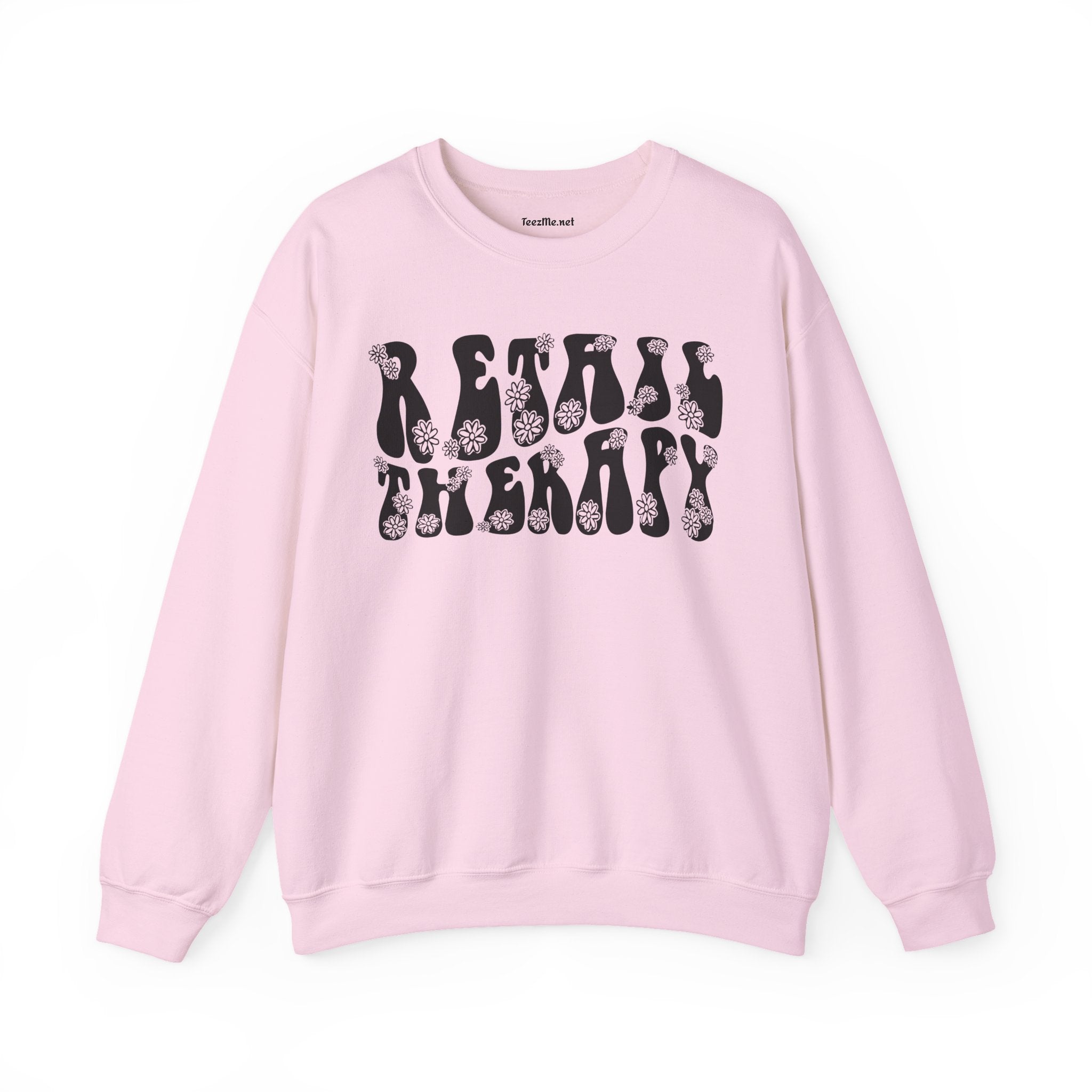 Retail Therapy Retro 01 Unisex Heavy Blend™ Crewneck Sweatshirt Graphic