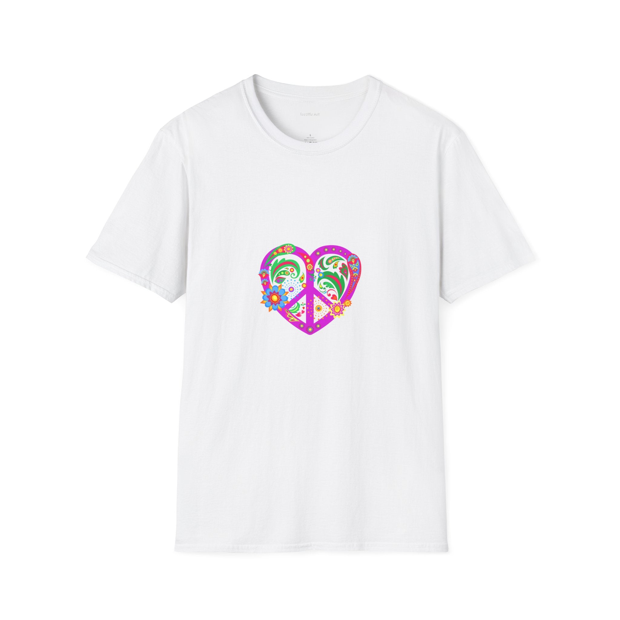 Let's Try Love - Unisex Softstyle T-Shirt 100% Cotton Graphic