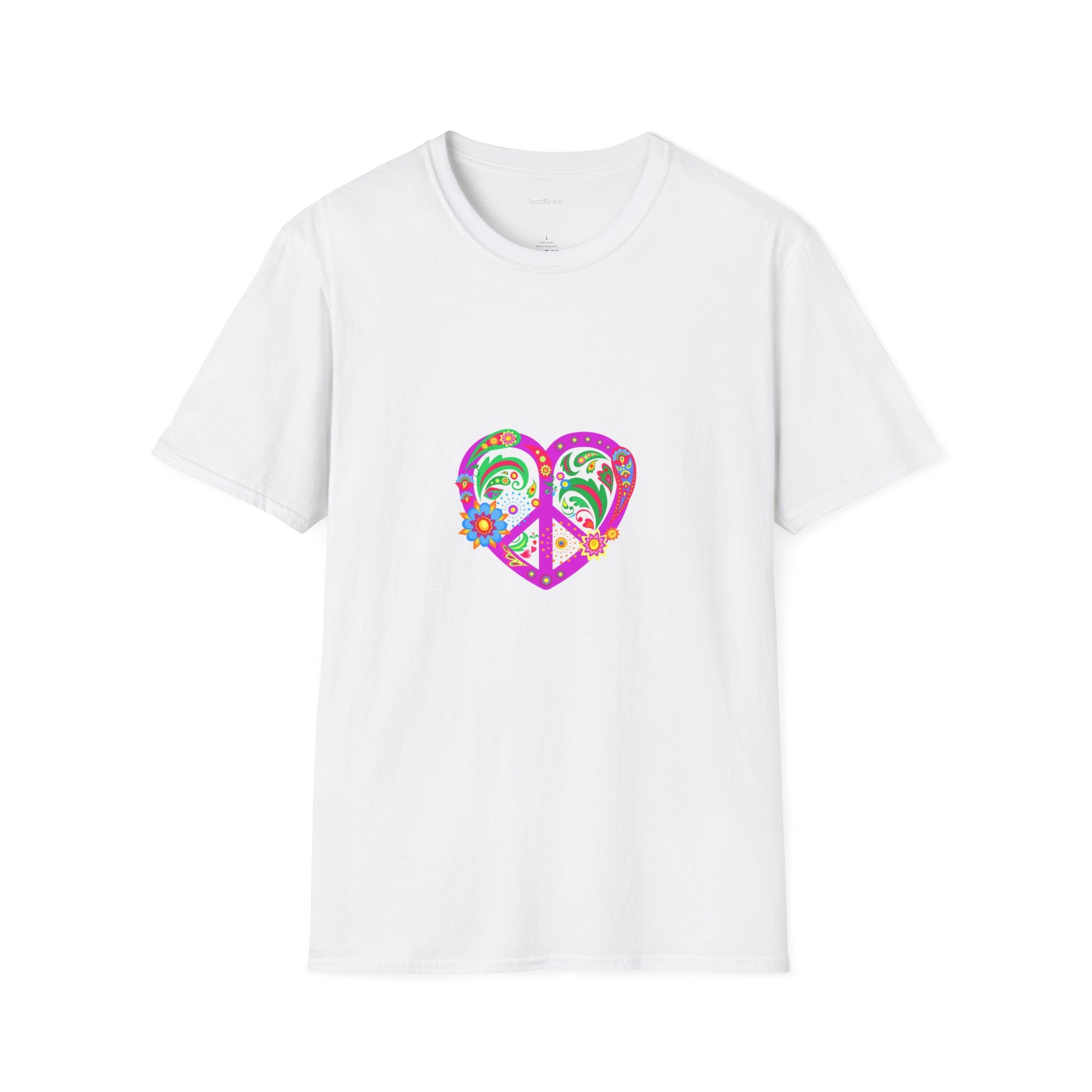 Let's Try Love - Unisex Softstyle T-Shirt 100% Cotton Graphic