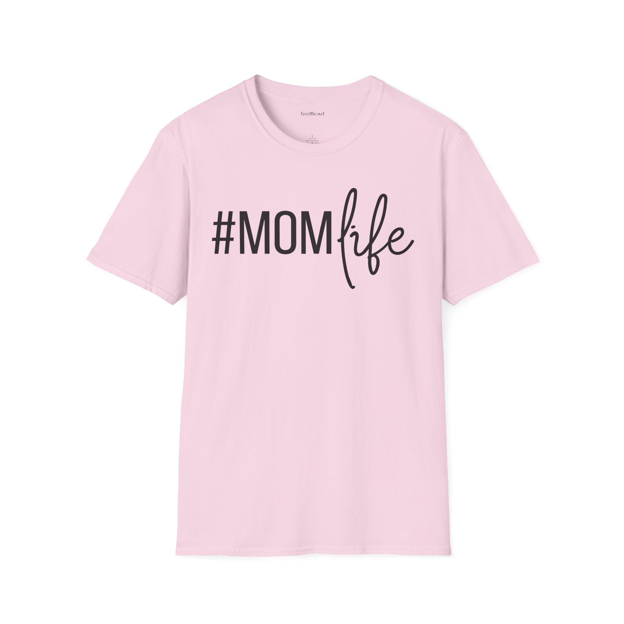 Mom Life 01 Unisex SoftStyle T-Shirt 100% Cotton Graphic