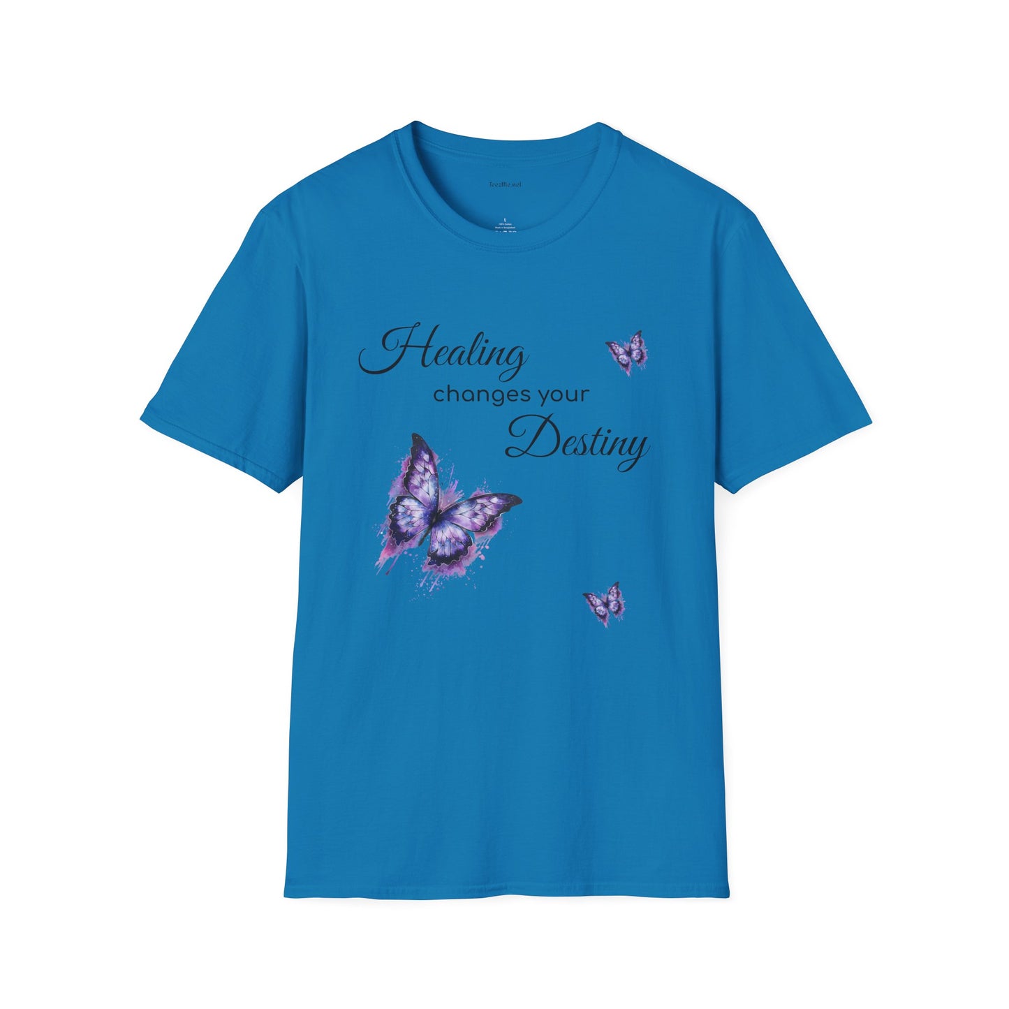 Healing changes your Destiny Unisex Softstyle T-Shirt 100% Cotton Graphic