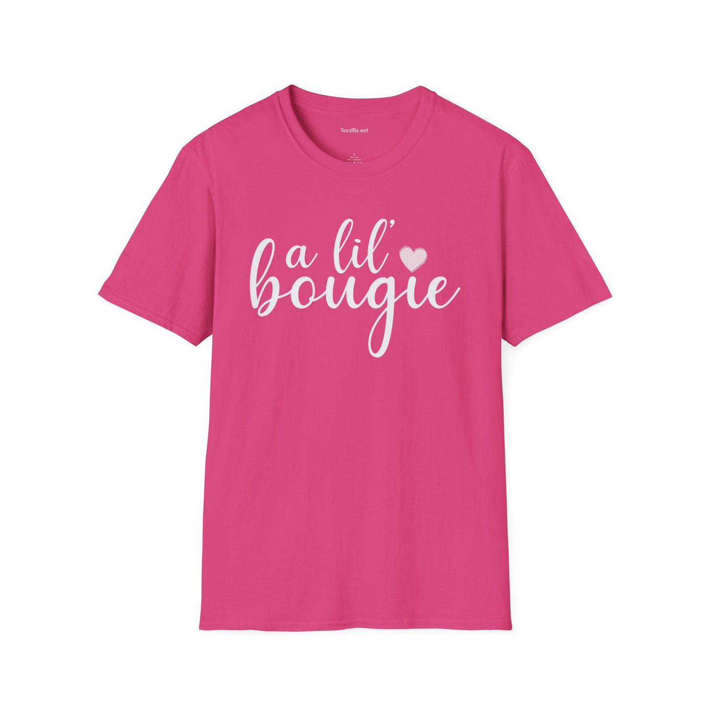 A lil bougie Unisex Softstyle T-Shirt 100% Cotton Graphic