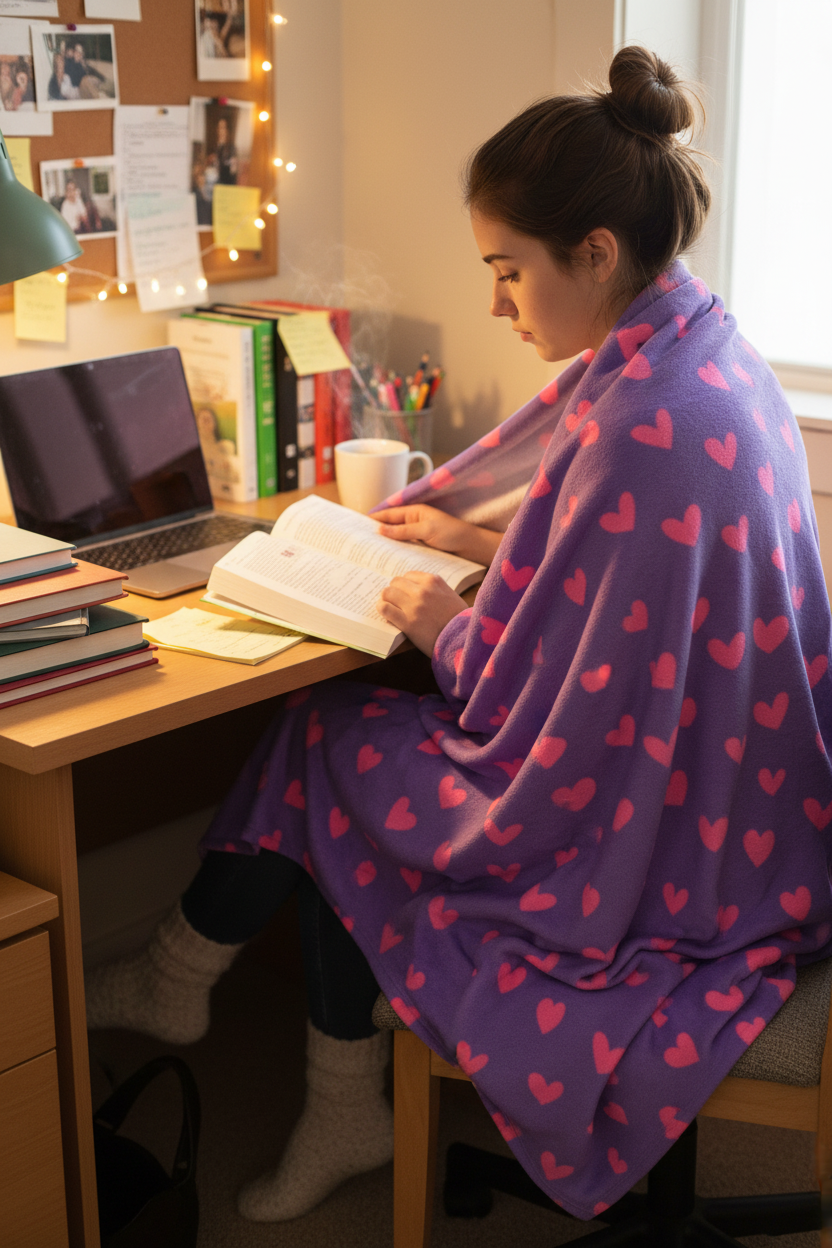 Sweet Dreams - Velveteen Plush Blanket