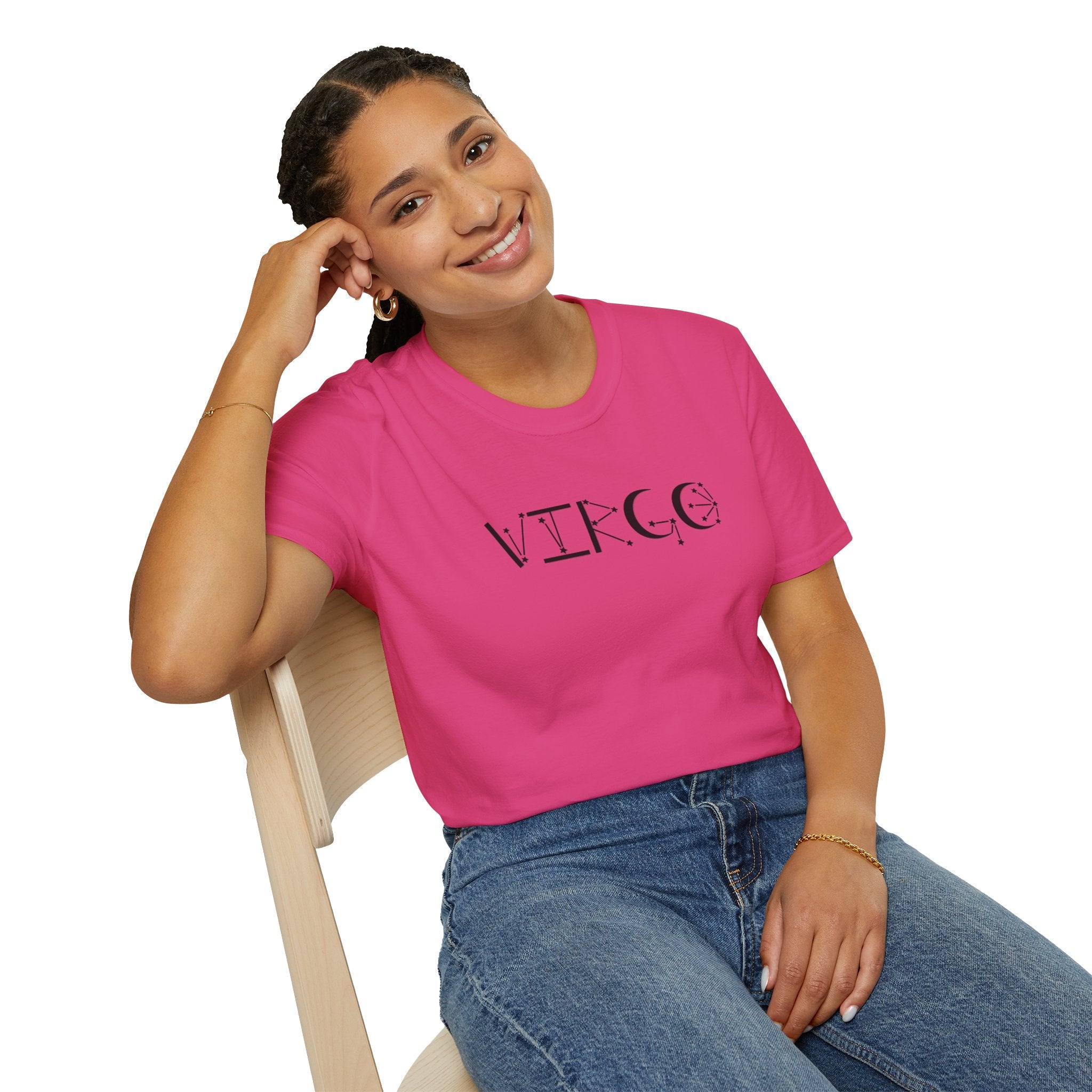 Virgo - Unisex Softstyle T-Shirt 100% Cotton Graphic