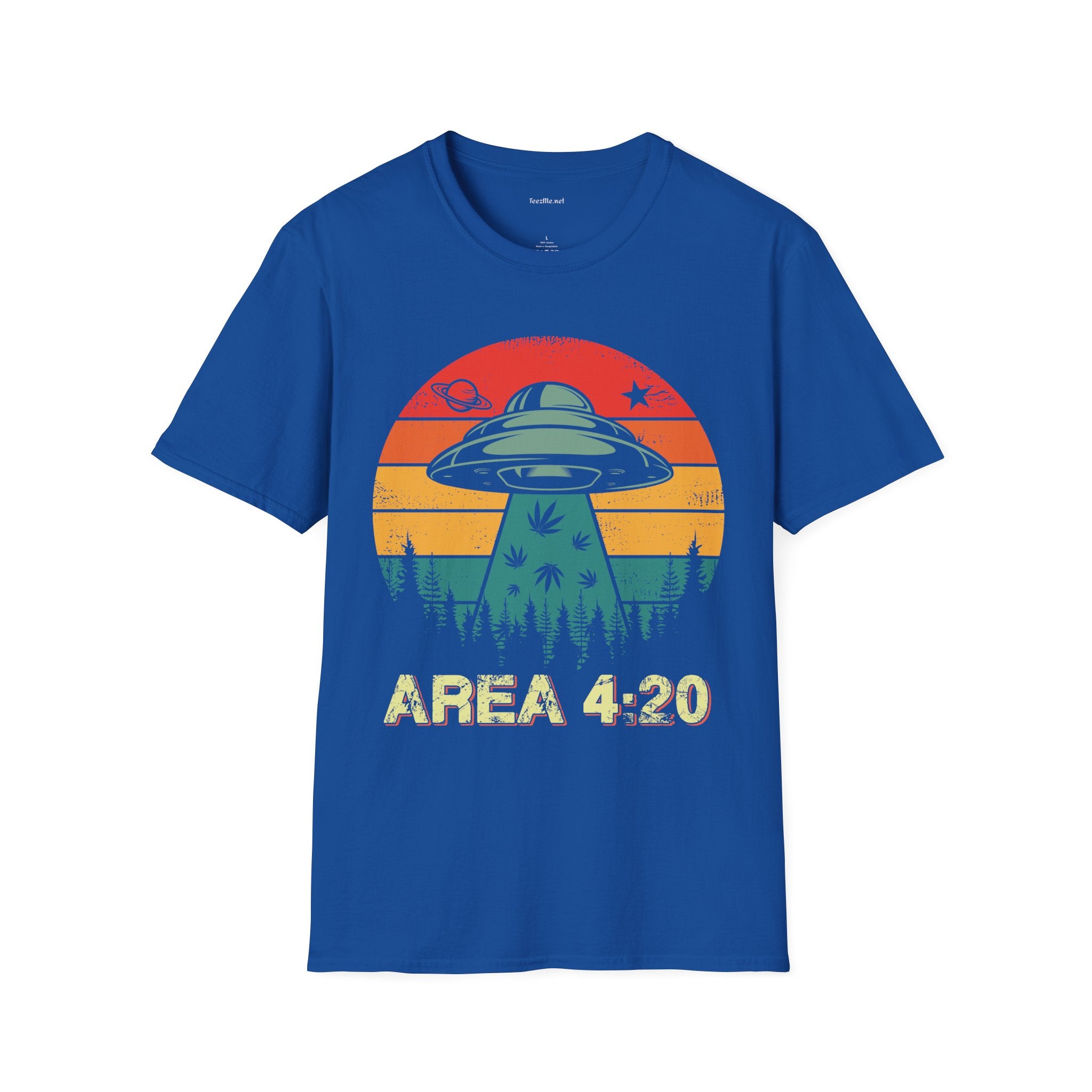 Area 420 Unisex Softstyle T-Shirt 100% Cotton Graphic