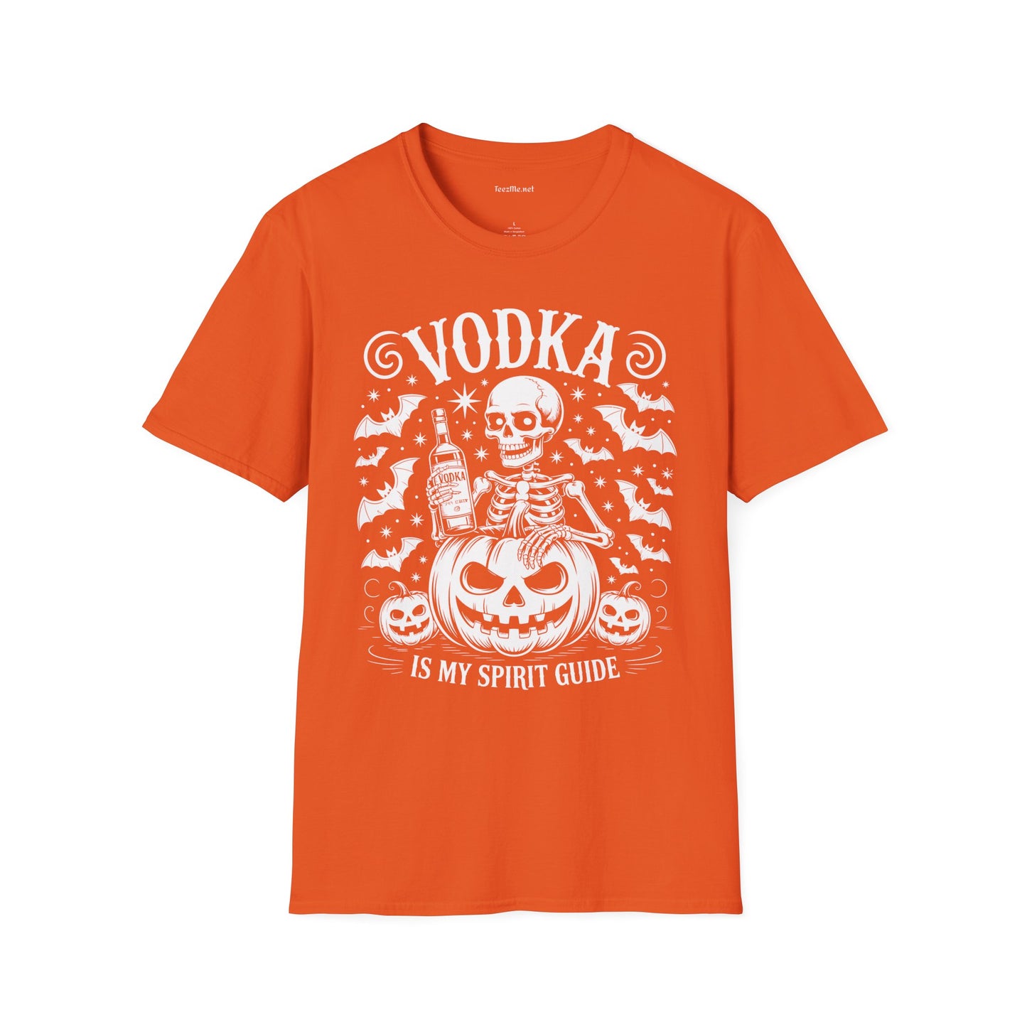 Vodka Spirit Guide-Shirt 100% Cotton Graphic