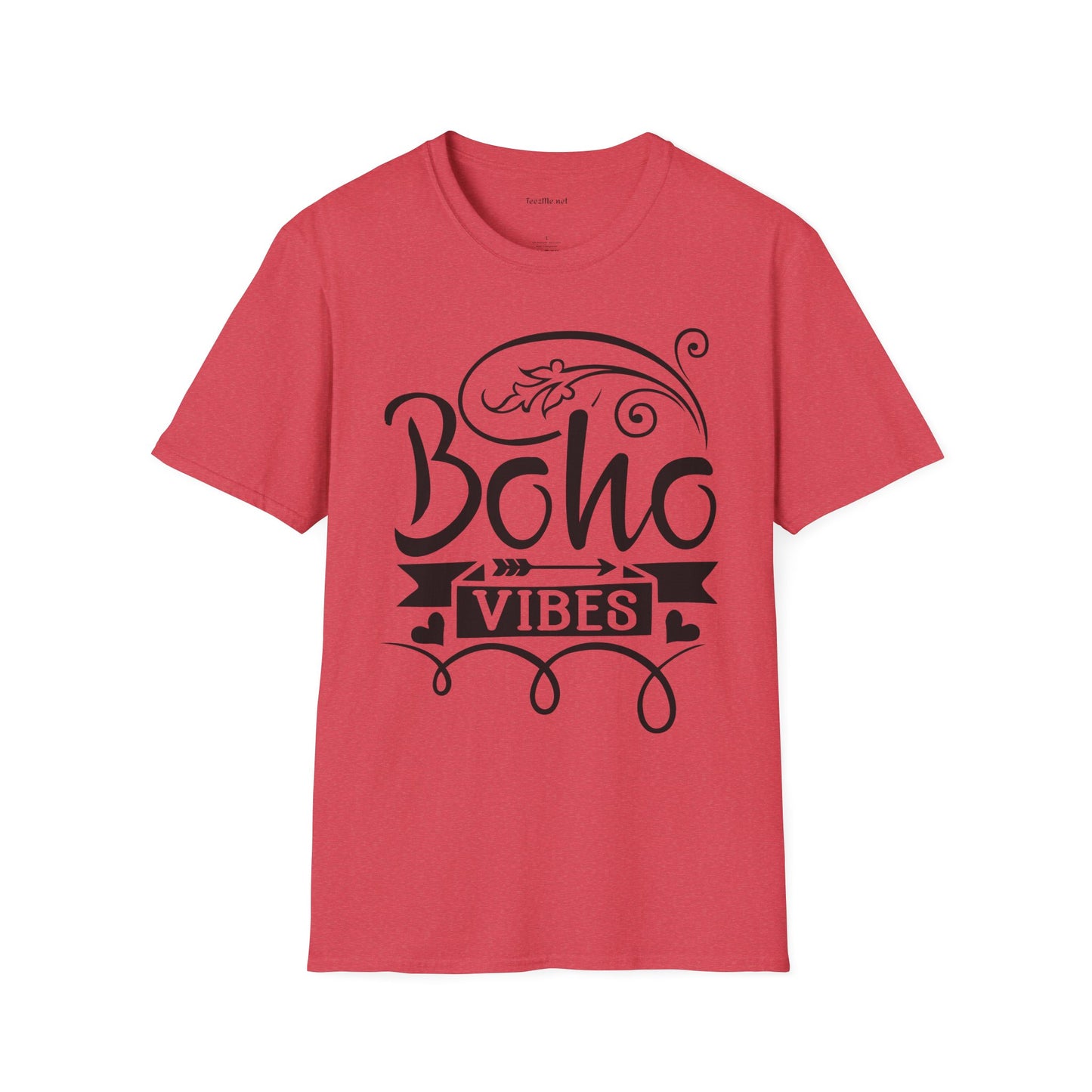 BOHO Vibes 04 Unisex Soft Style T-Shirt 100% Cotton Graphic