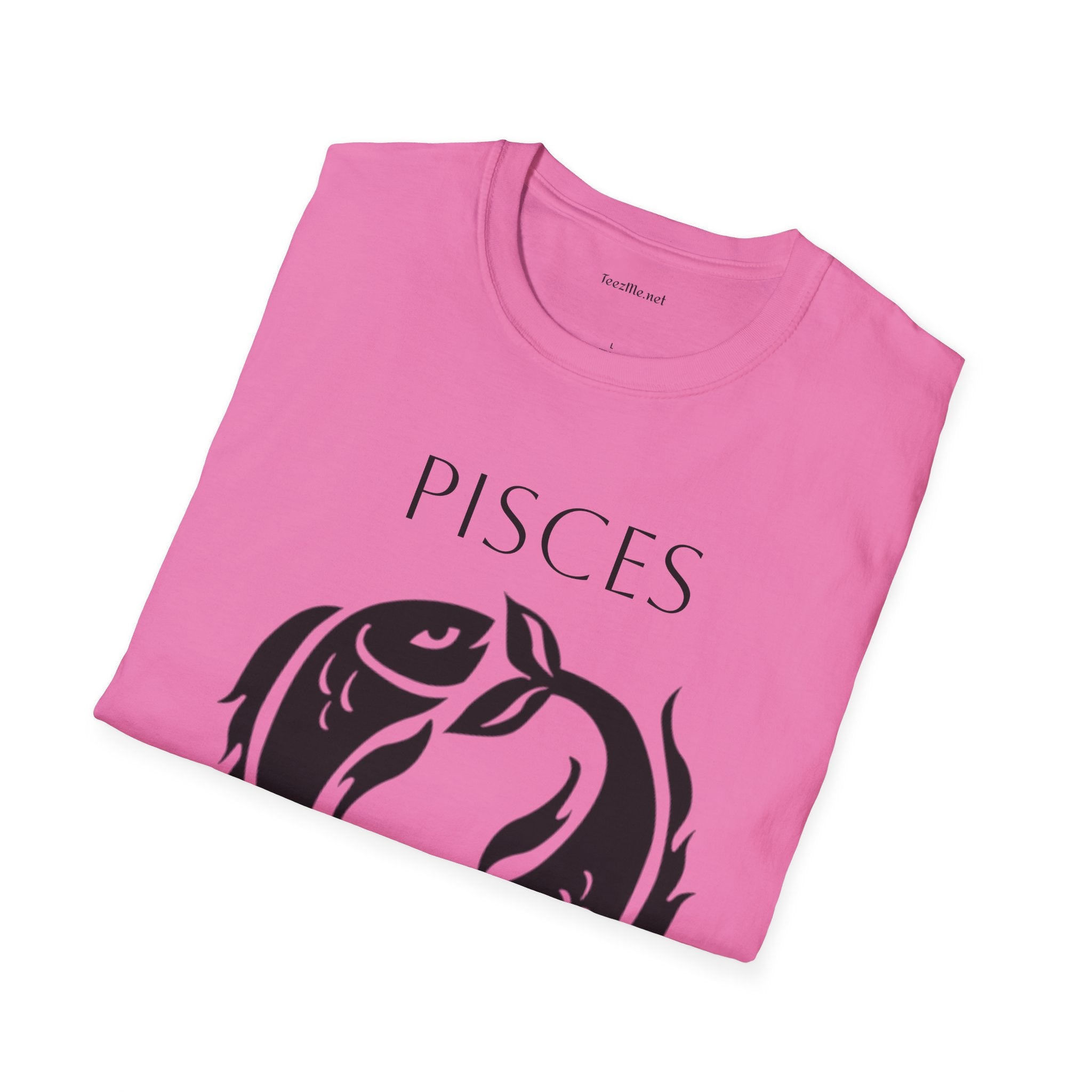 PISCES - Unisex Softstyle T-Shirt 100% Cotton Graphic