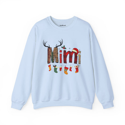 Christmas MiMi Unisex Heavy Blend™ Crewneck Sweatshirt