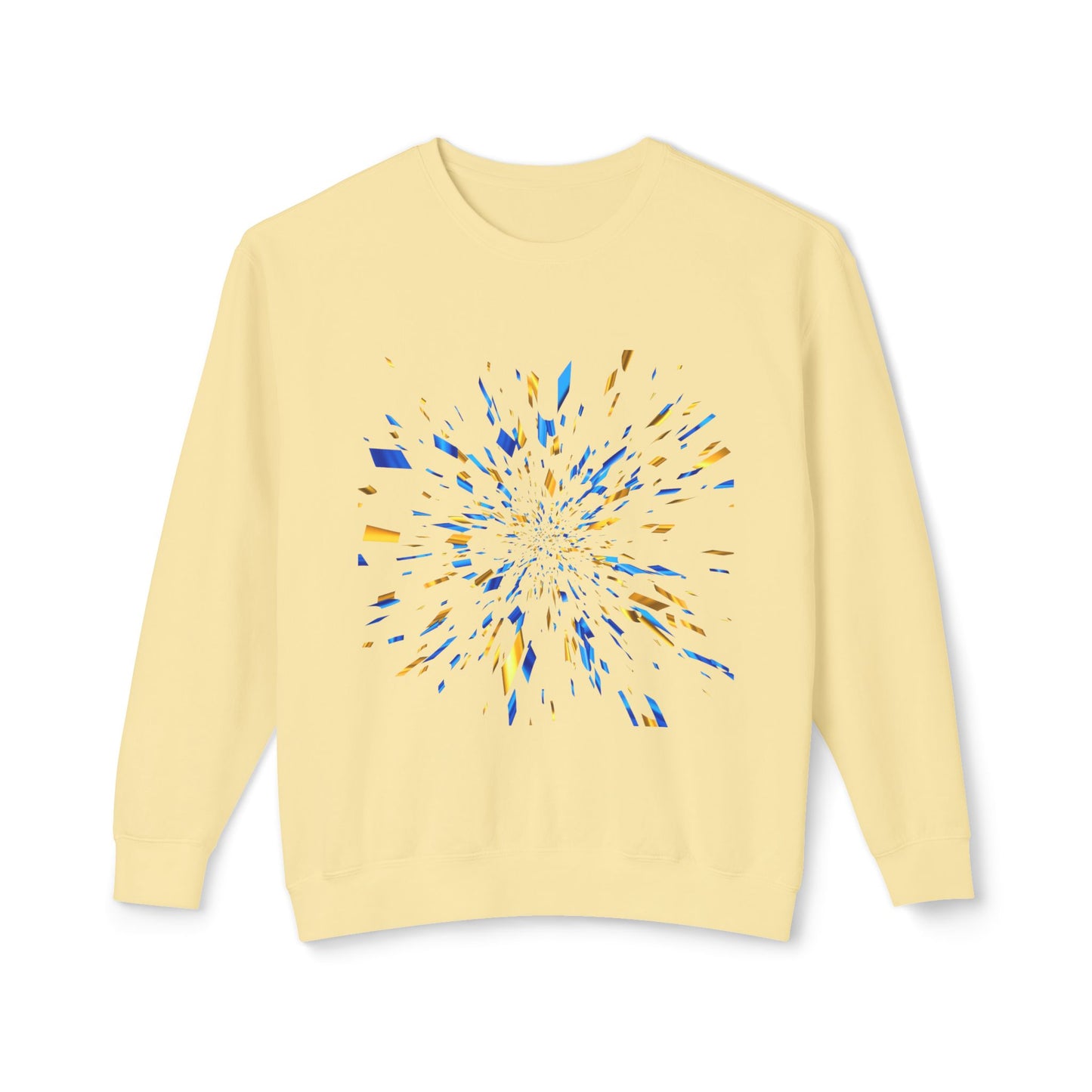 Burst - Unisex Lightweight Crewneck Sweatshirt