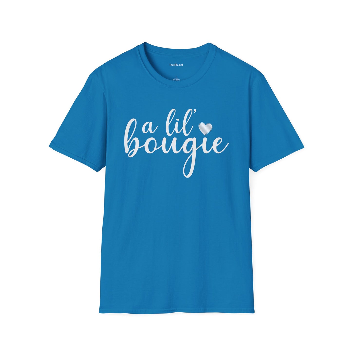 A lil bougie Unisex Softstyle T-Shirt 100% Cotton Graphic