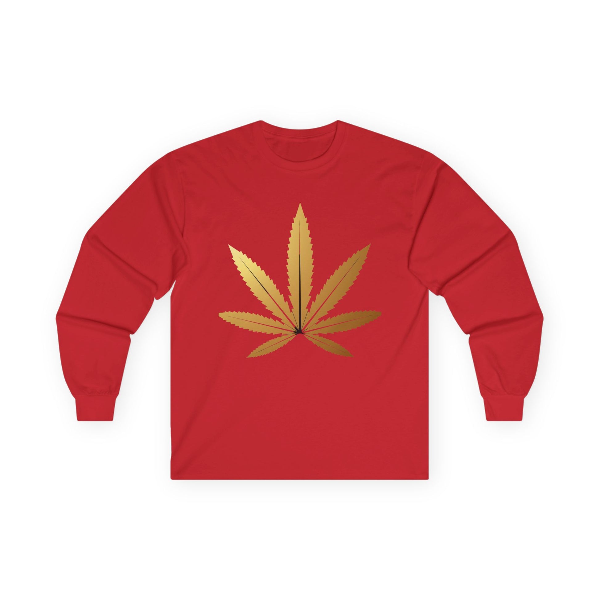 Gold Weed - Unisex Ultra Cotton Long Sleeve Tee