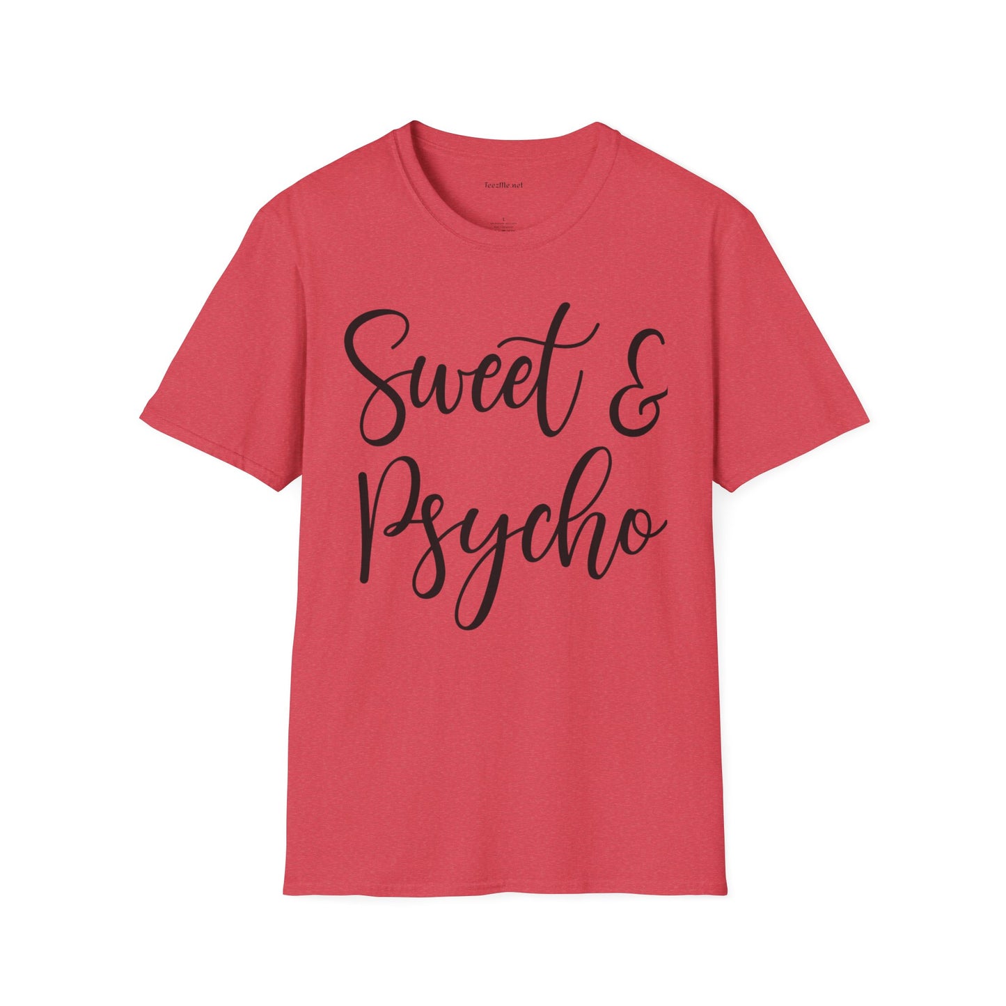 Sweet & Psycho Unisex Softstyle T-Shirt 100% Cotton
