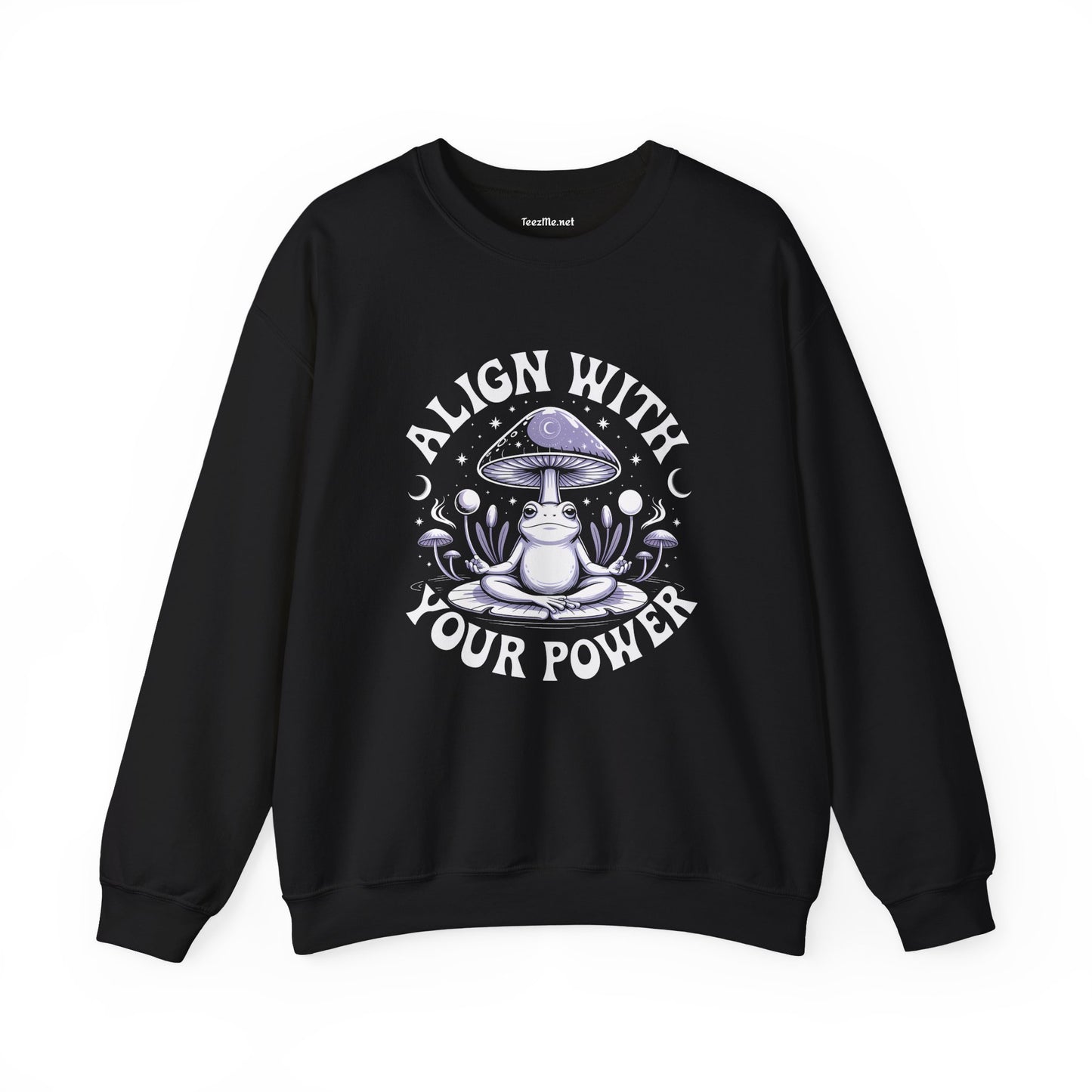 Align With Your Power Frog Unisex Heavy Blend™ Crewneck Sweatshirt