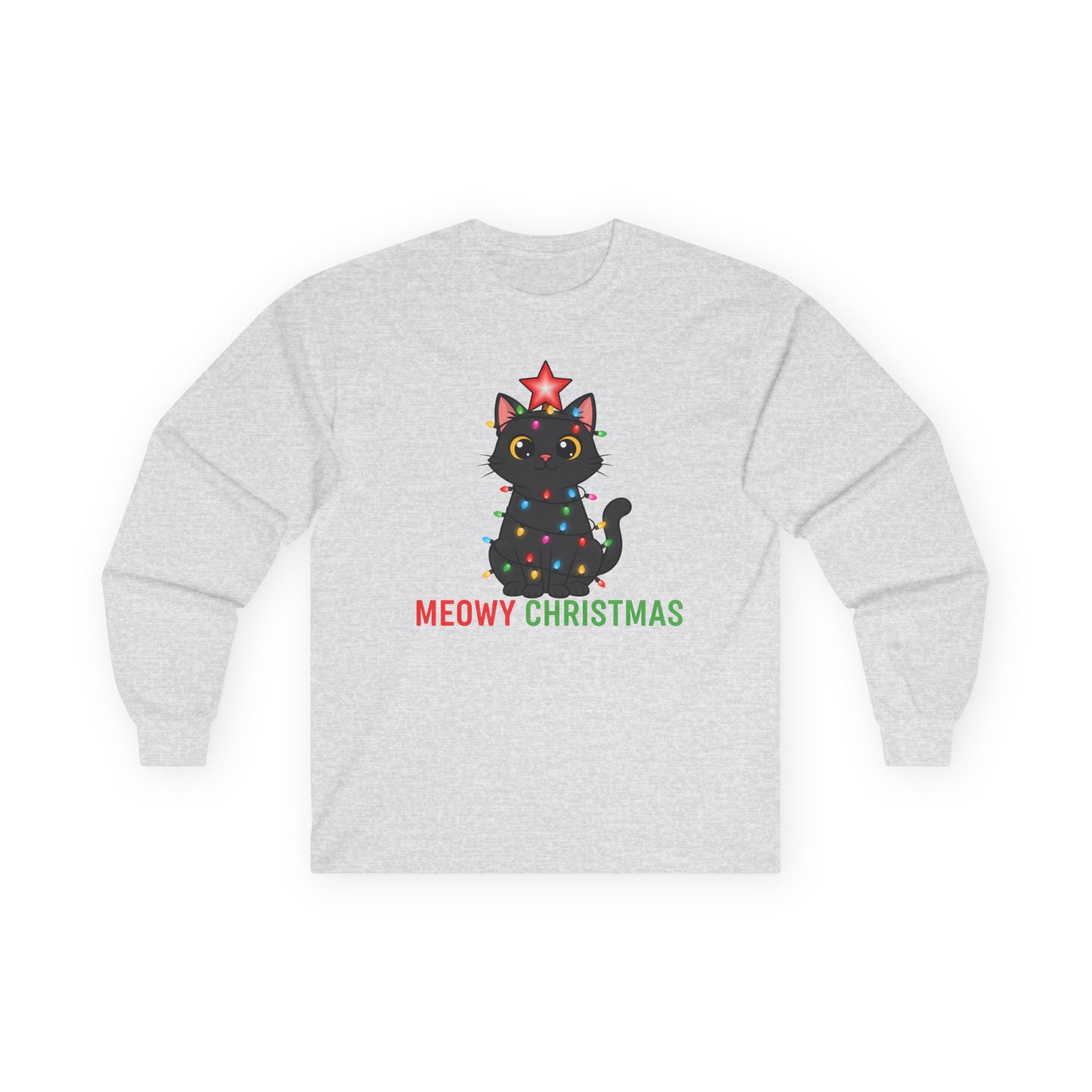 Meowy Christmas Unisex Ultra Cotton Long Sleeve Tee