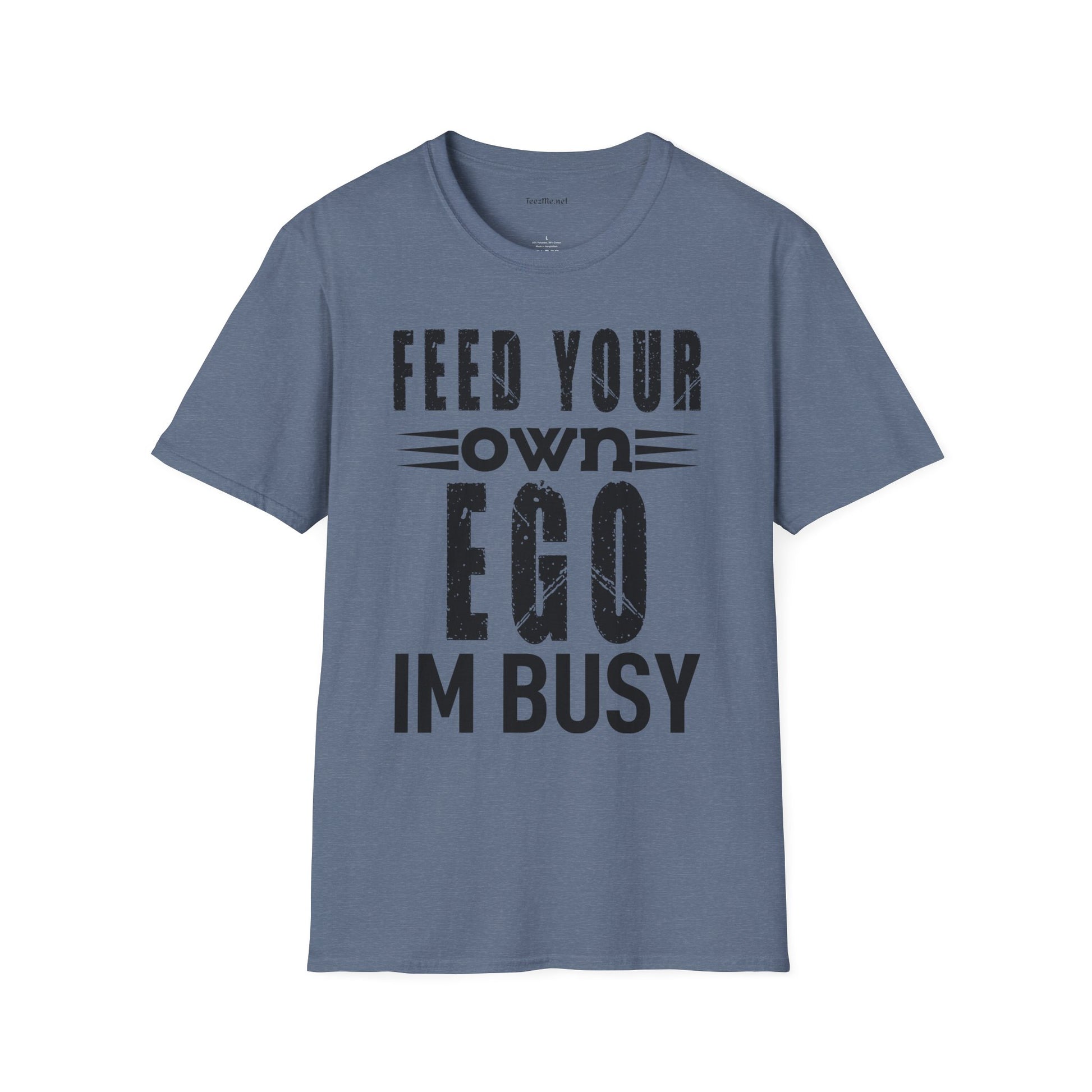 Feed Your Own EGO Unisex Softstyle T-Shirt 100% Cotton