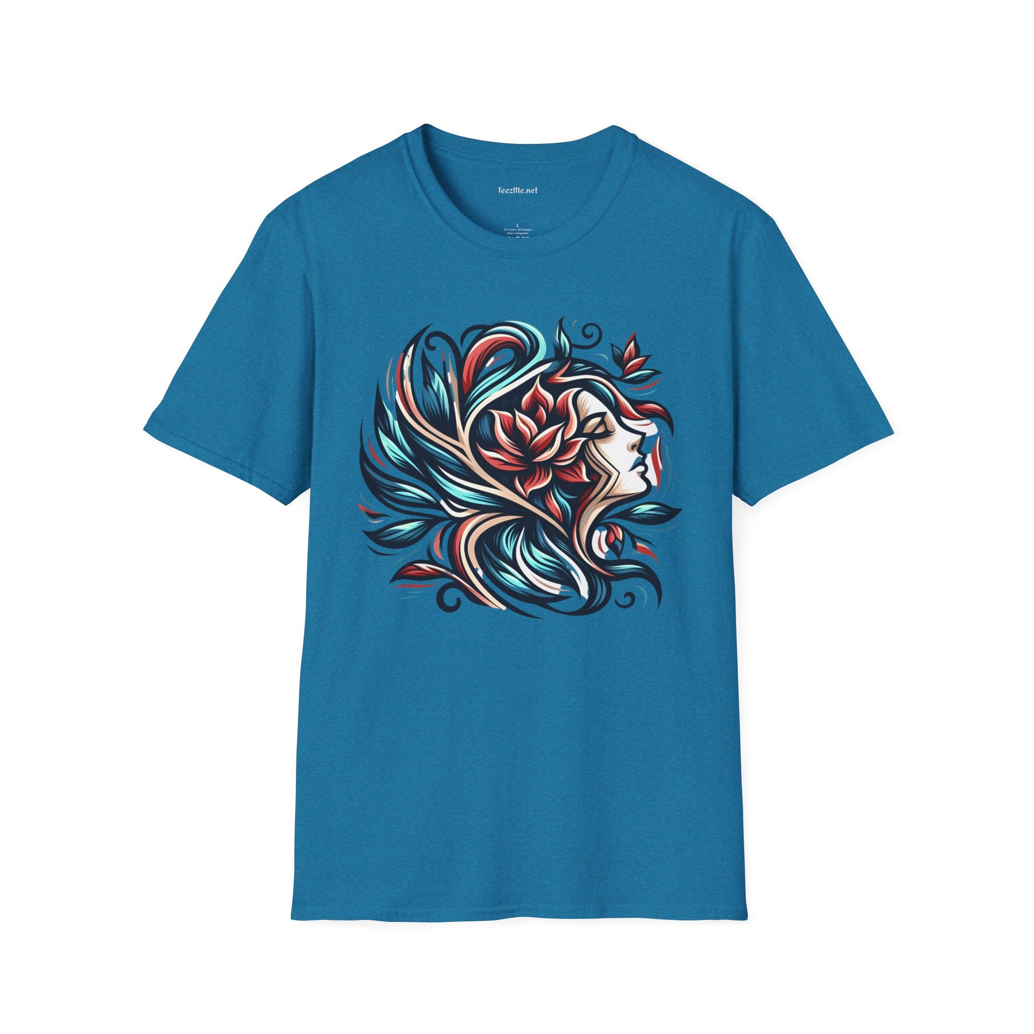 Transformation Woman 02 Unisex Softstyle T-Shirt 100% Cotton Graphic