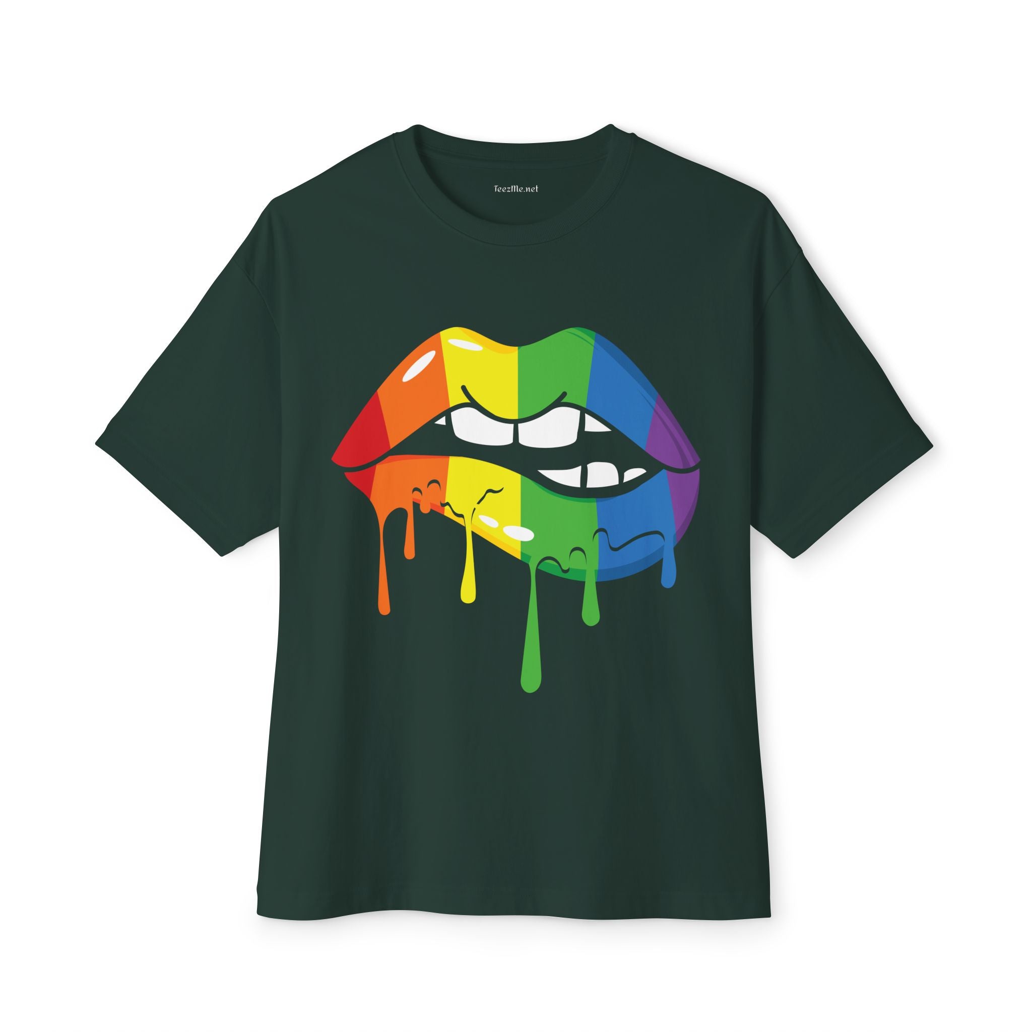 Lips LGBT Unisex Oversized Boxy Tee